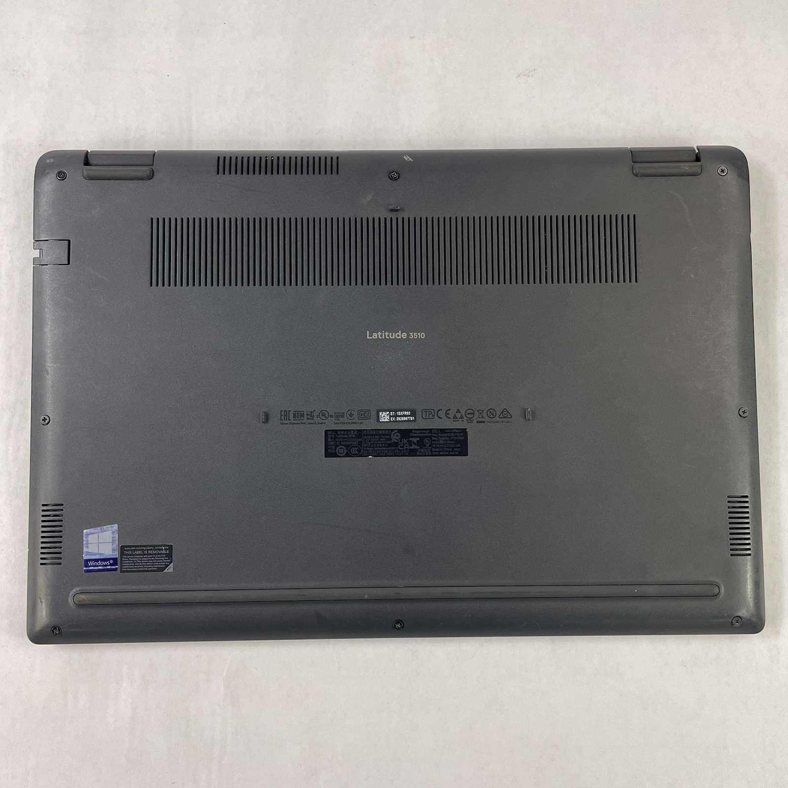 Dell Latitude 3510 15.6″ i5-10210U 1.60GHz 8GB RAM No SSD No OS – Bad Top/Corner
