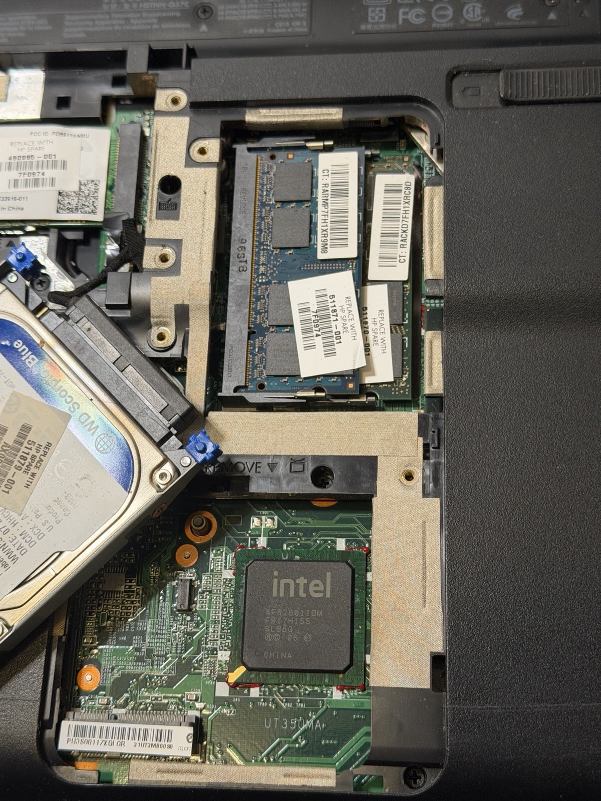 HP Pavillion DV6 6gb Ram 500gb Hard drive For Parts Or Repair Read Description