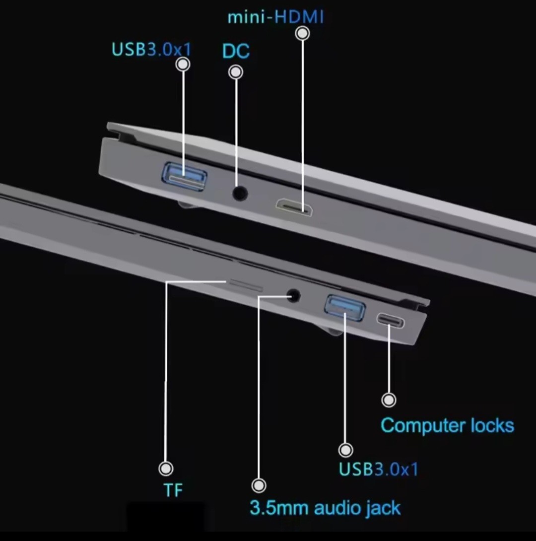 15.6in Intel Core i9 Laptop 16GB SSD Win11 FHD Fingerprint Backlit