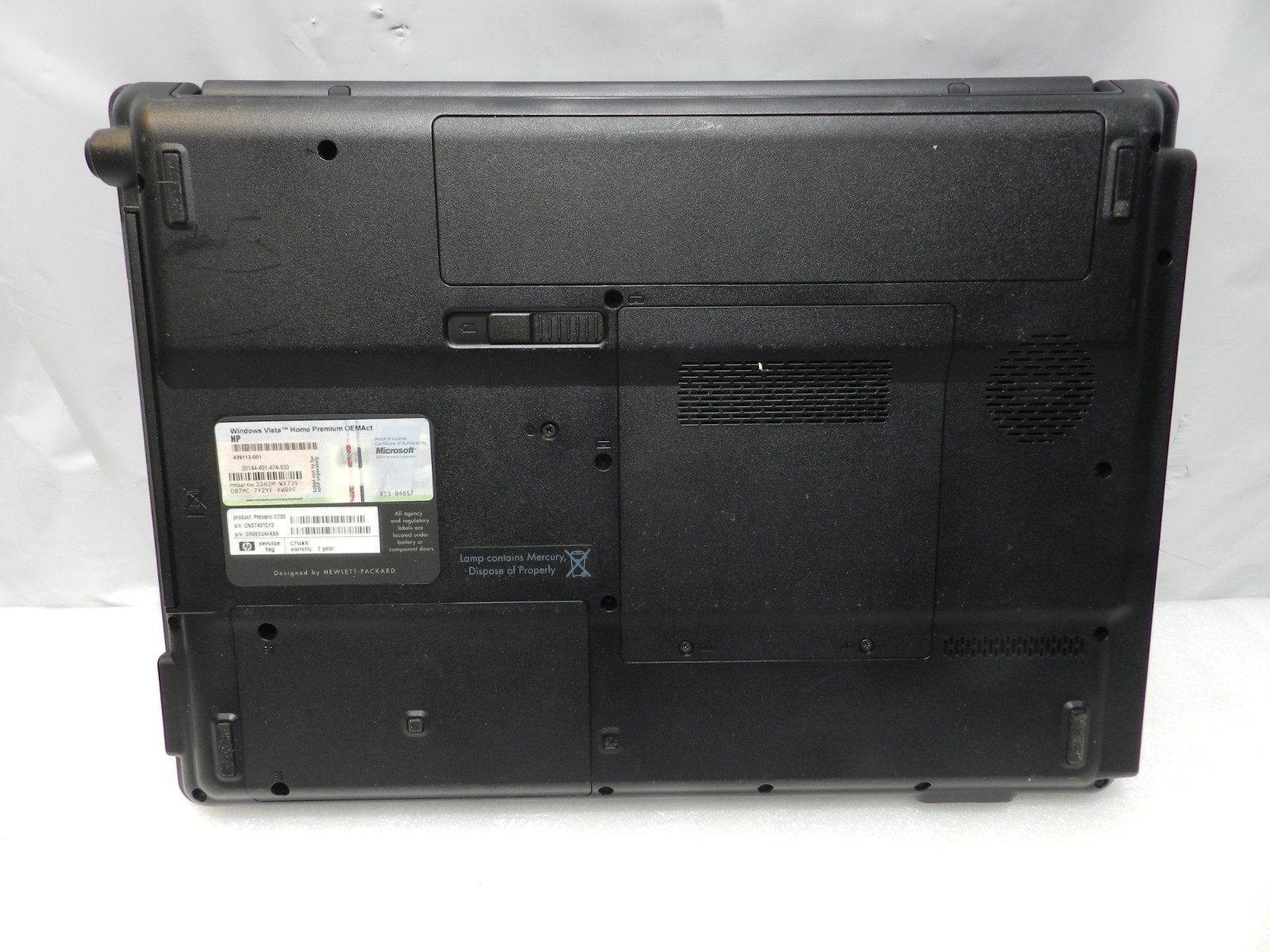 5 Laptops– Dell/HP Untested for parts or repair (D87J)