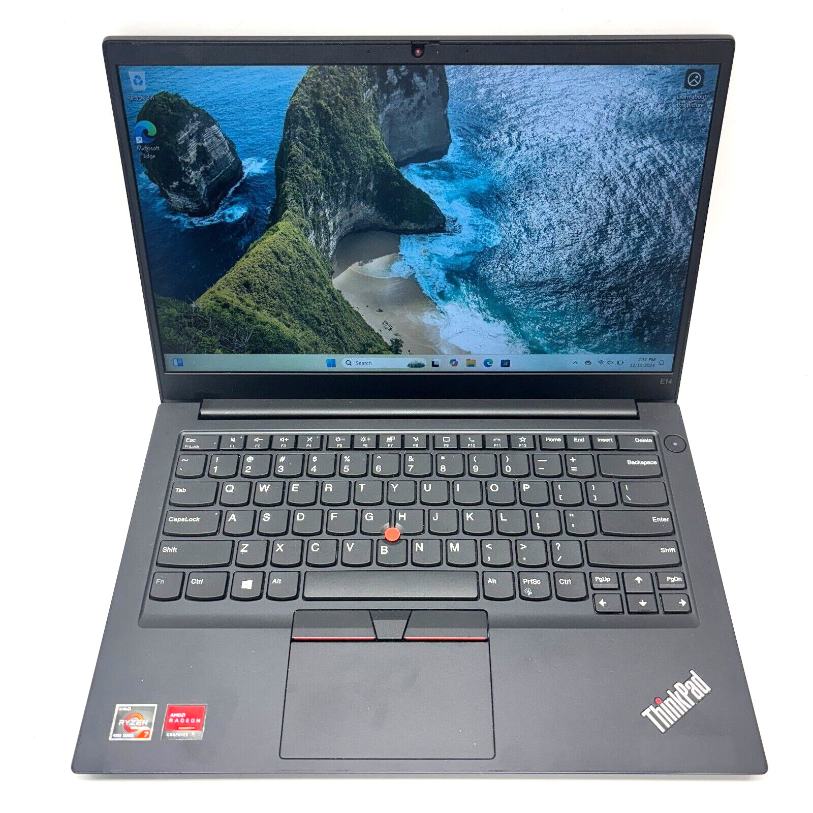 Lenovo ThinkPad E14 Gen 2 (15″) AMD Ryzen 7 4700U, 256GB SSD, 8GB RAM, Win 11