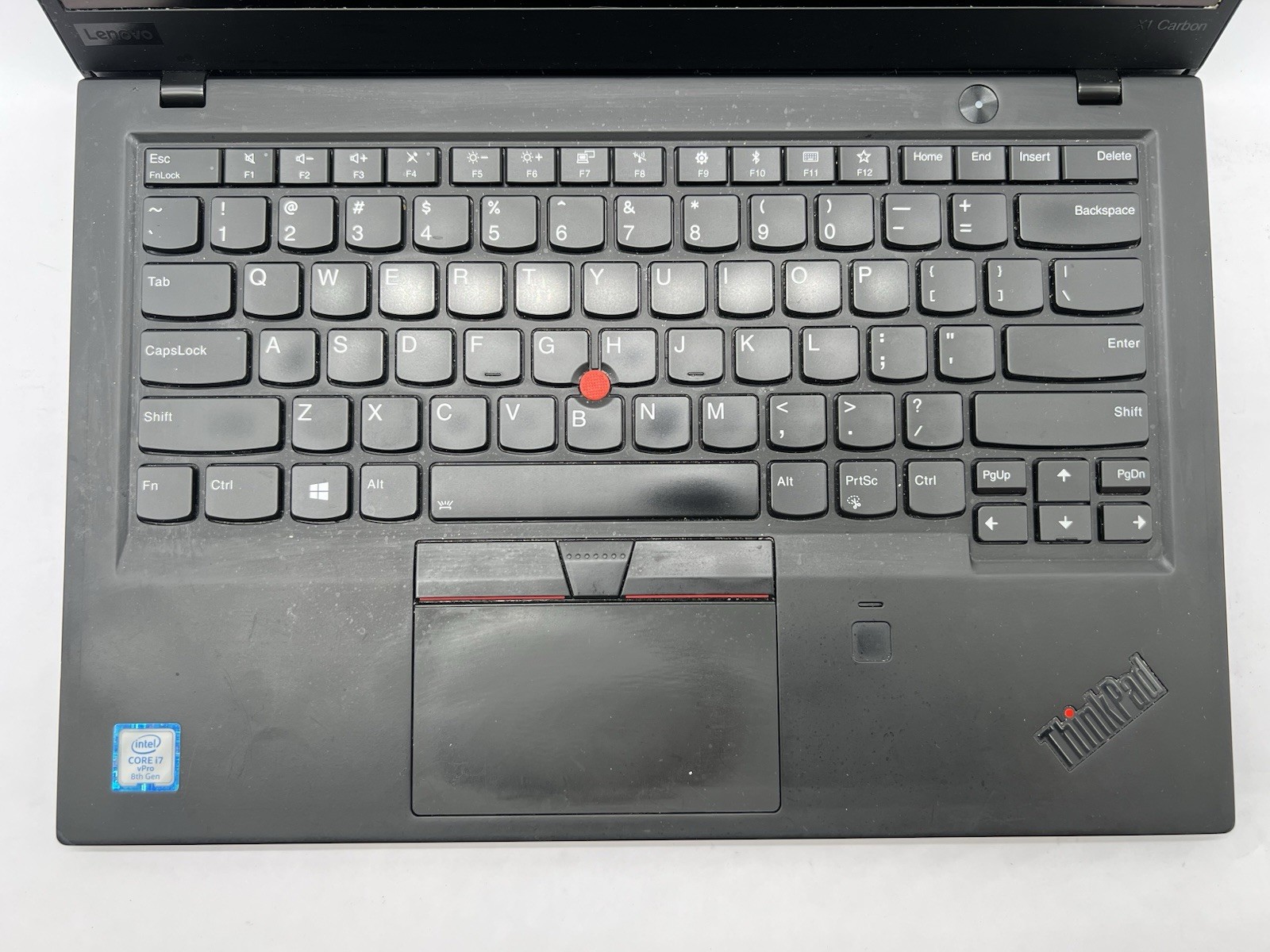 Lenovo ThinkPad X1 Carbon 6th, i7-8650U, @ 1.90GHz, 16GB RAM-No HDD/OS/Charger