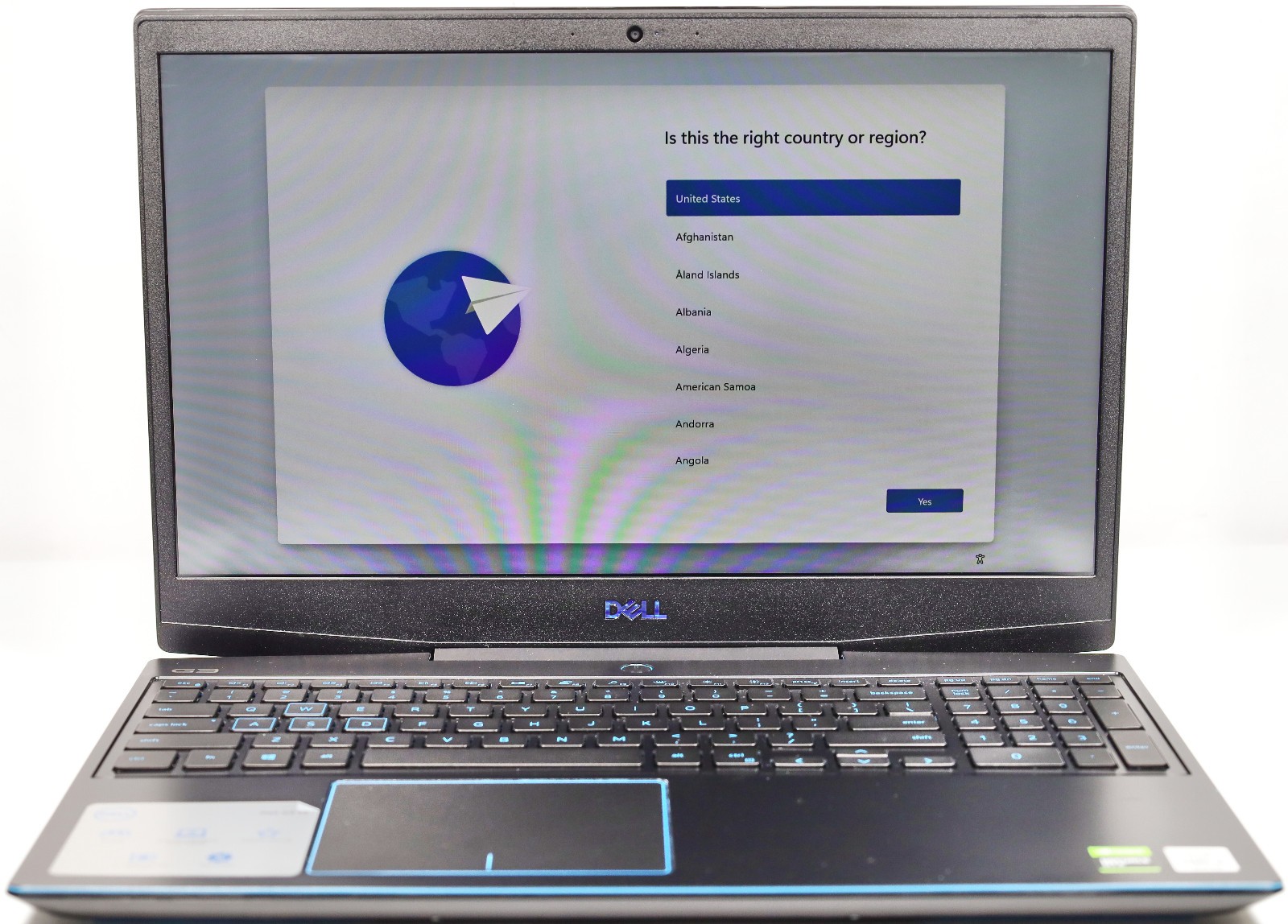 Dell G3 3500 Core i5-10300H 16GB RAM 512GB SSD Win 11 Home GTX 1650 w/AC Adapter