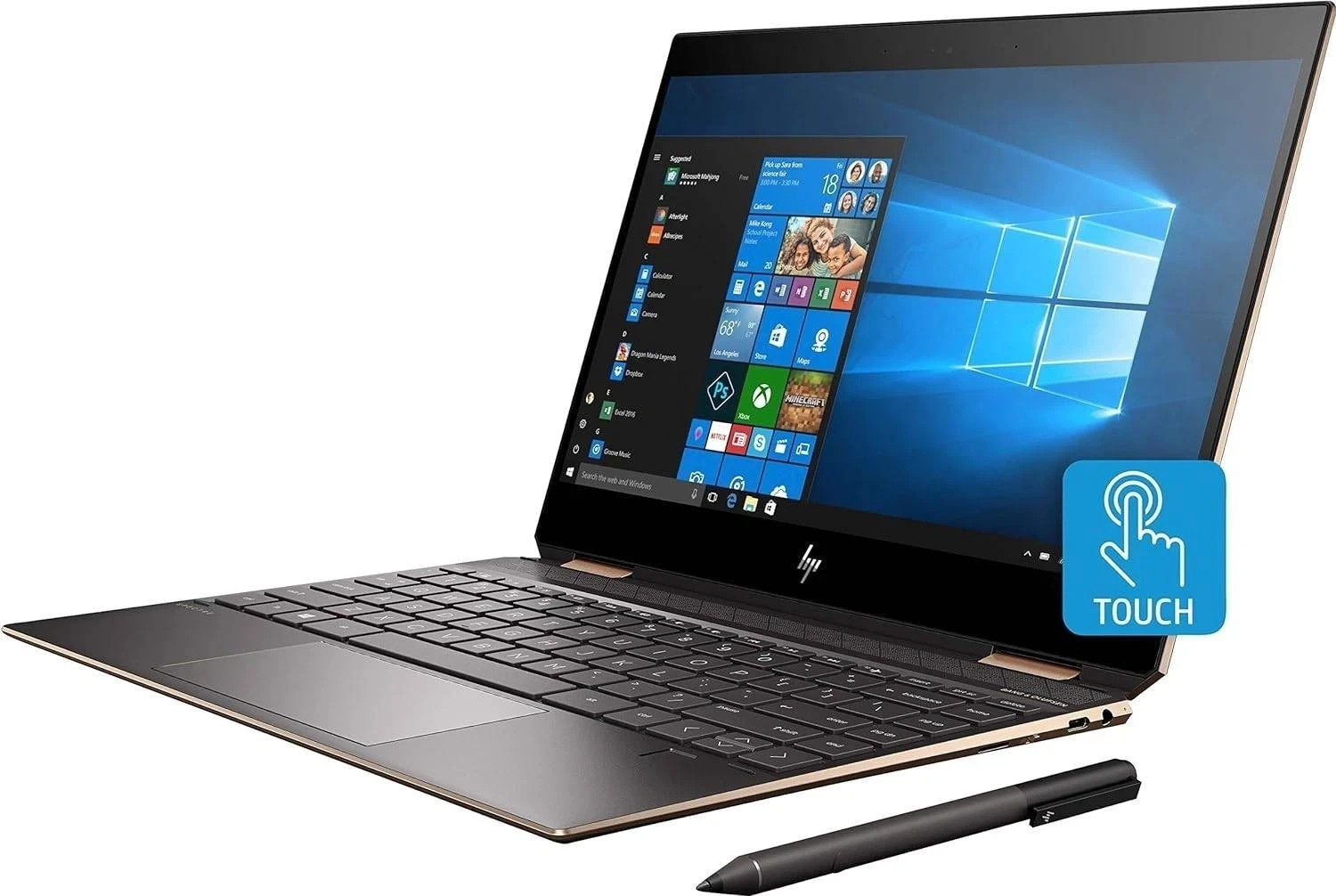 HP Spectre x360 2-in-1 – 13.3″ 4K UHD Touch i7-8565U 16GB 512GB W11 13-AP0043DX