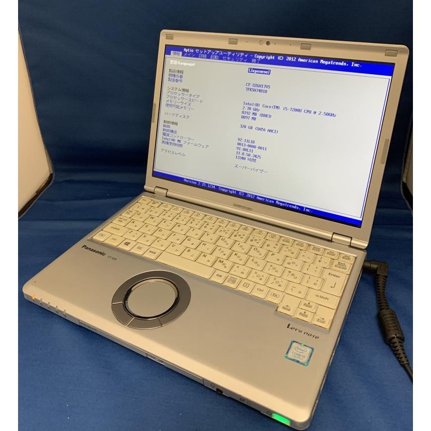 Panasonic Let’s Note CF-SZ6H17VS Laptop Core i5 SSD 512GB Windows 11
