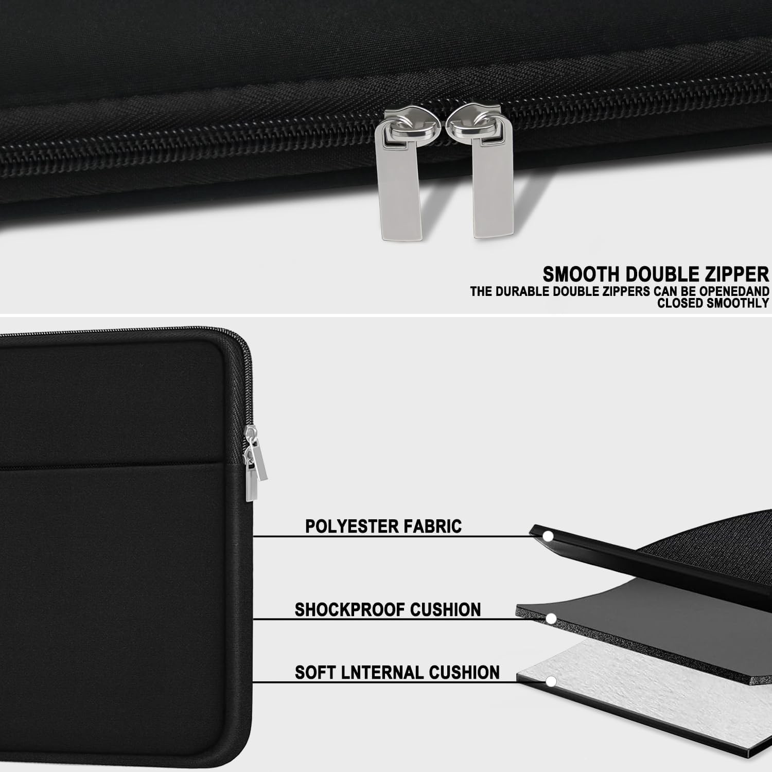 Laptop Case 14 inch, Slim Traveling Laptop Sleeve Cover for 14″ MacBook Air/Pro,