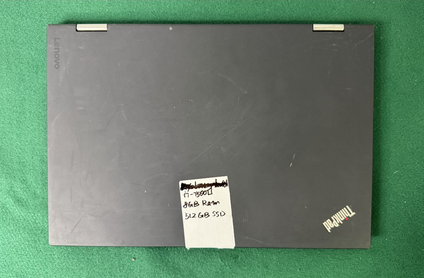 Lenovo ThinkPad X1 Yoga 2nd Gen Core i7-7500U 8GB RAM 512GB SSD Win 11