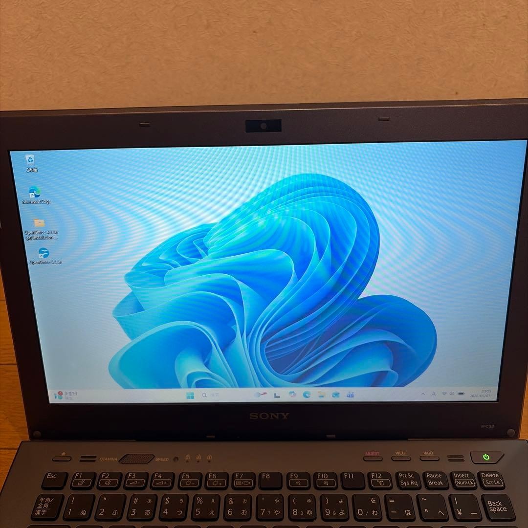 Sony VAIO PCG-41218N i3-2310M SSD 8GB Win11 Used Japan Genuine