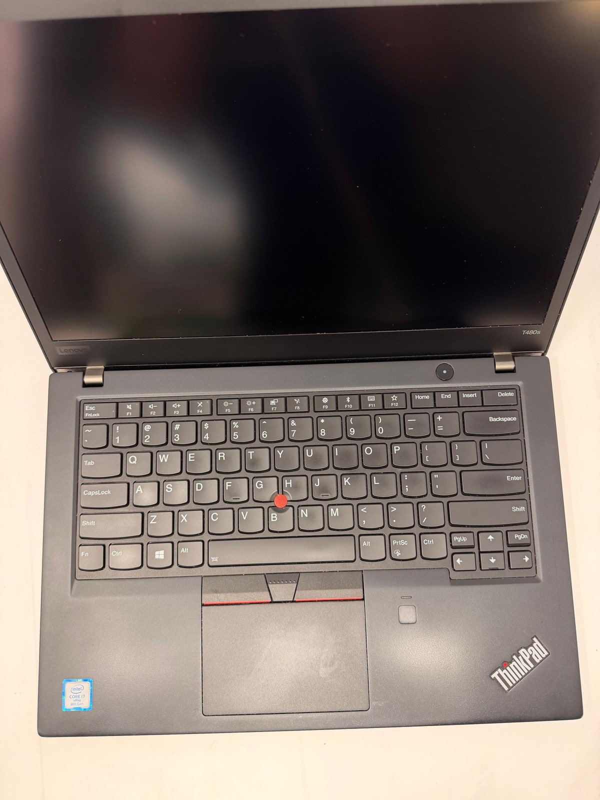 Lenovo ThinkPad T480s i7-8650U 16GB Intel Wireless 8265 / 8275 480GB NVMe SSD