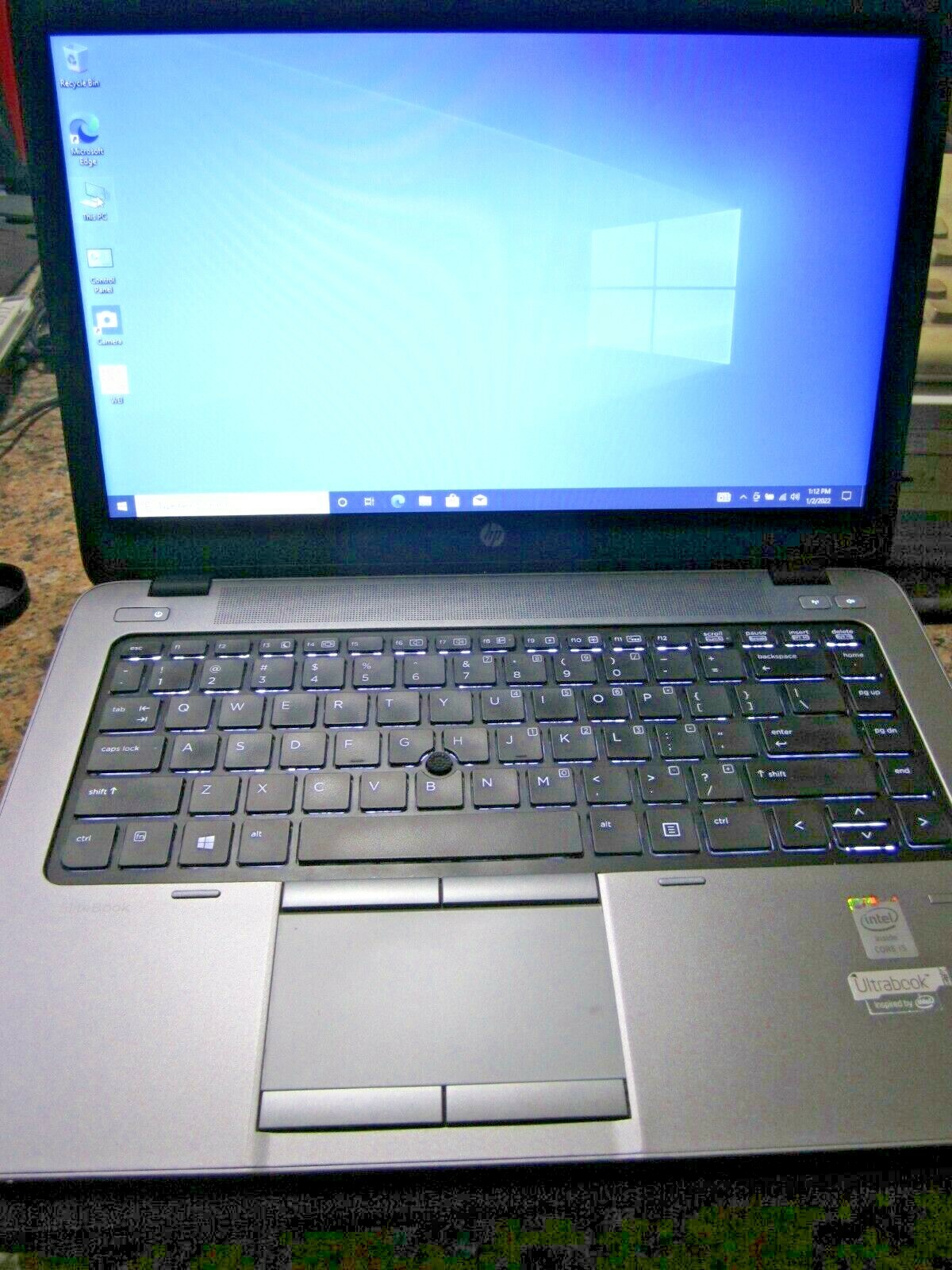 HP EliteBook 840 G1 Laptop Core i7 2.1 GHz 8GB RAM 500GB SSD Win 10 Pro