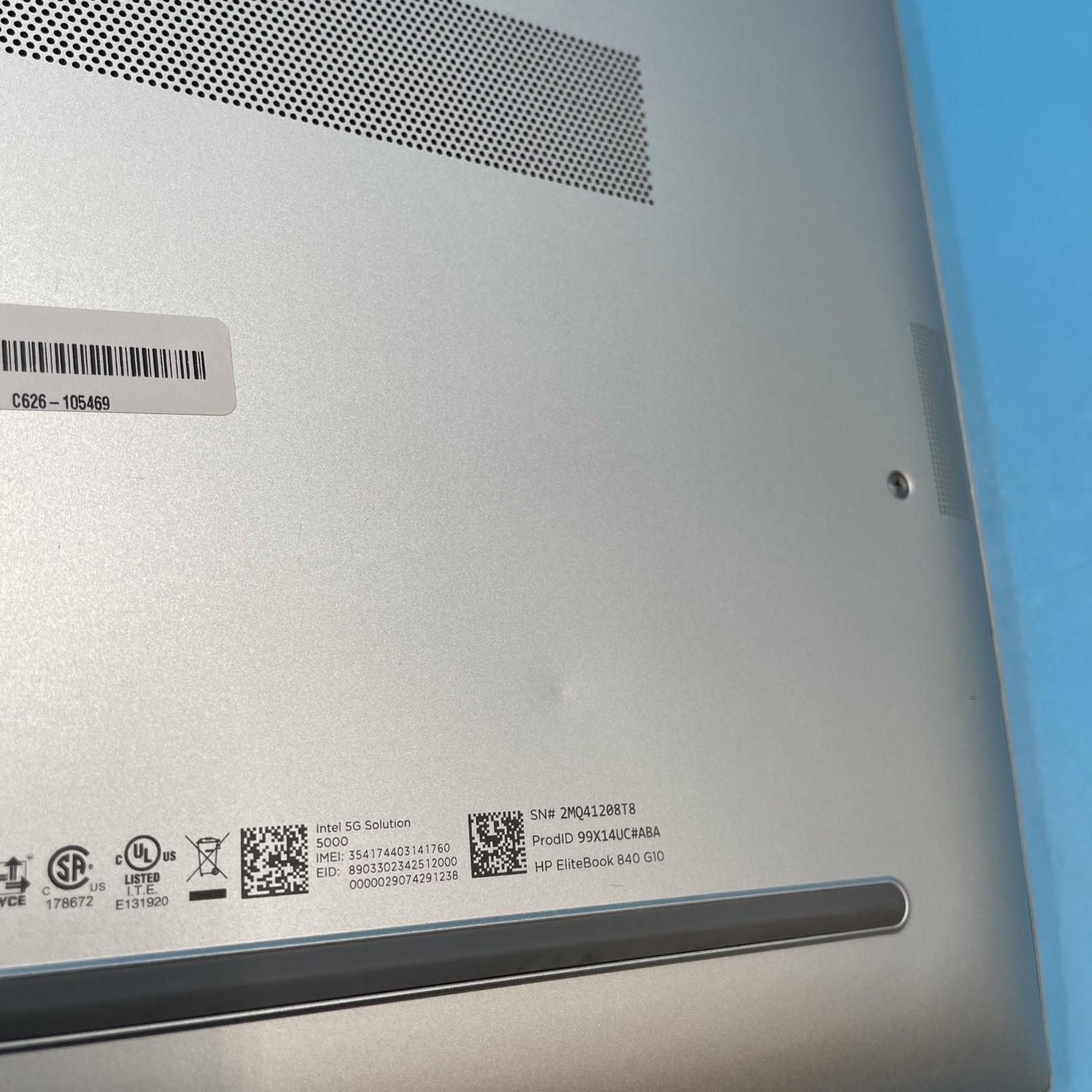 (LOT OF 2) HP EliteBook 840 G10 | i5-1345U | 16GB RAM | NO DRIVE | NO OS | 82% +