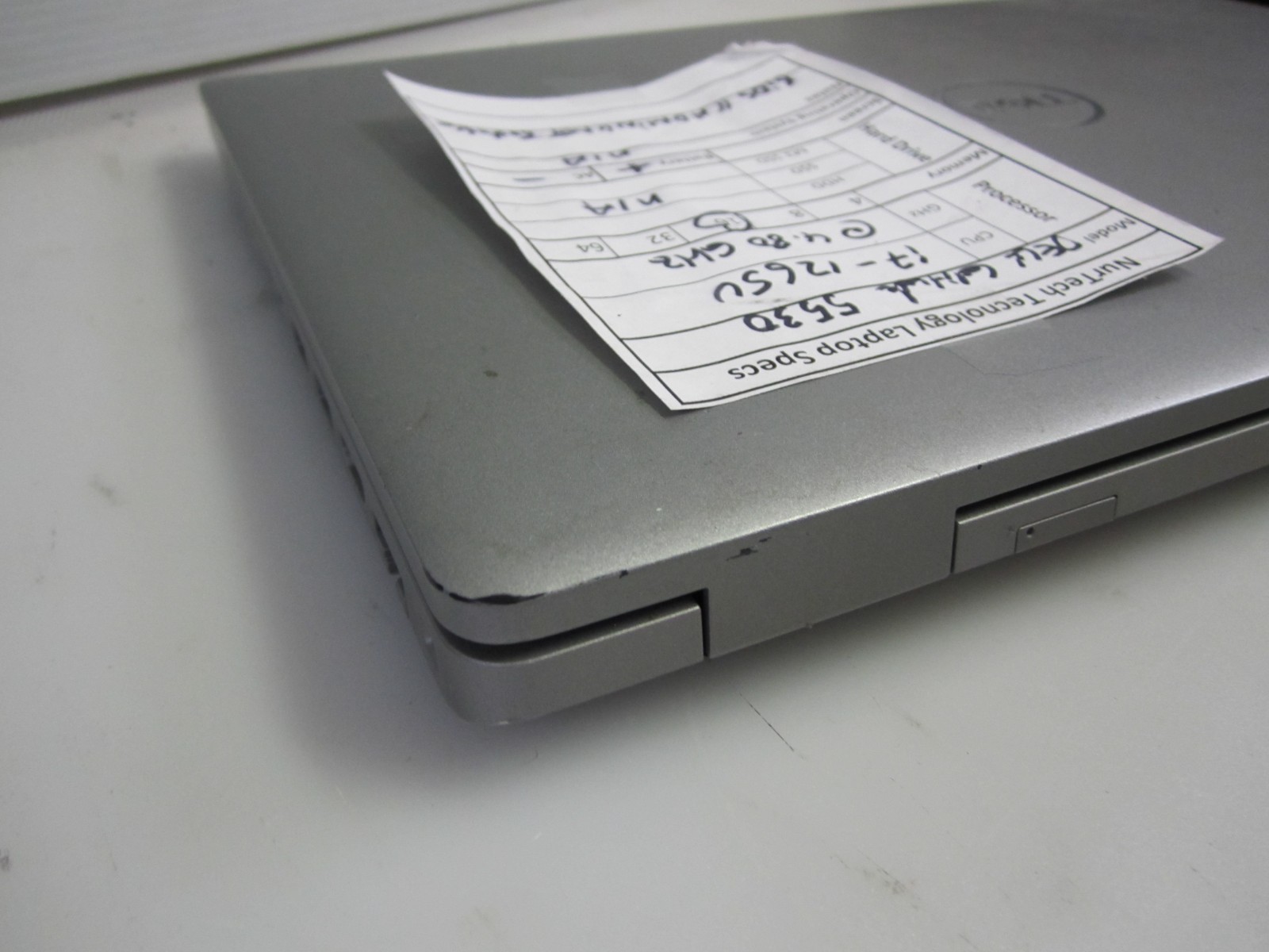 Dell Latitude 5530 I7-1265U 4.80GHz 16GB Laptop NO OS/AC/HDD BIOS