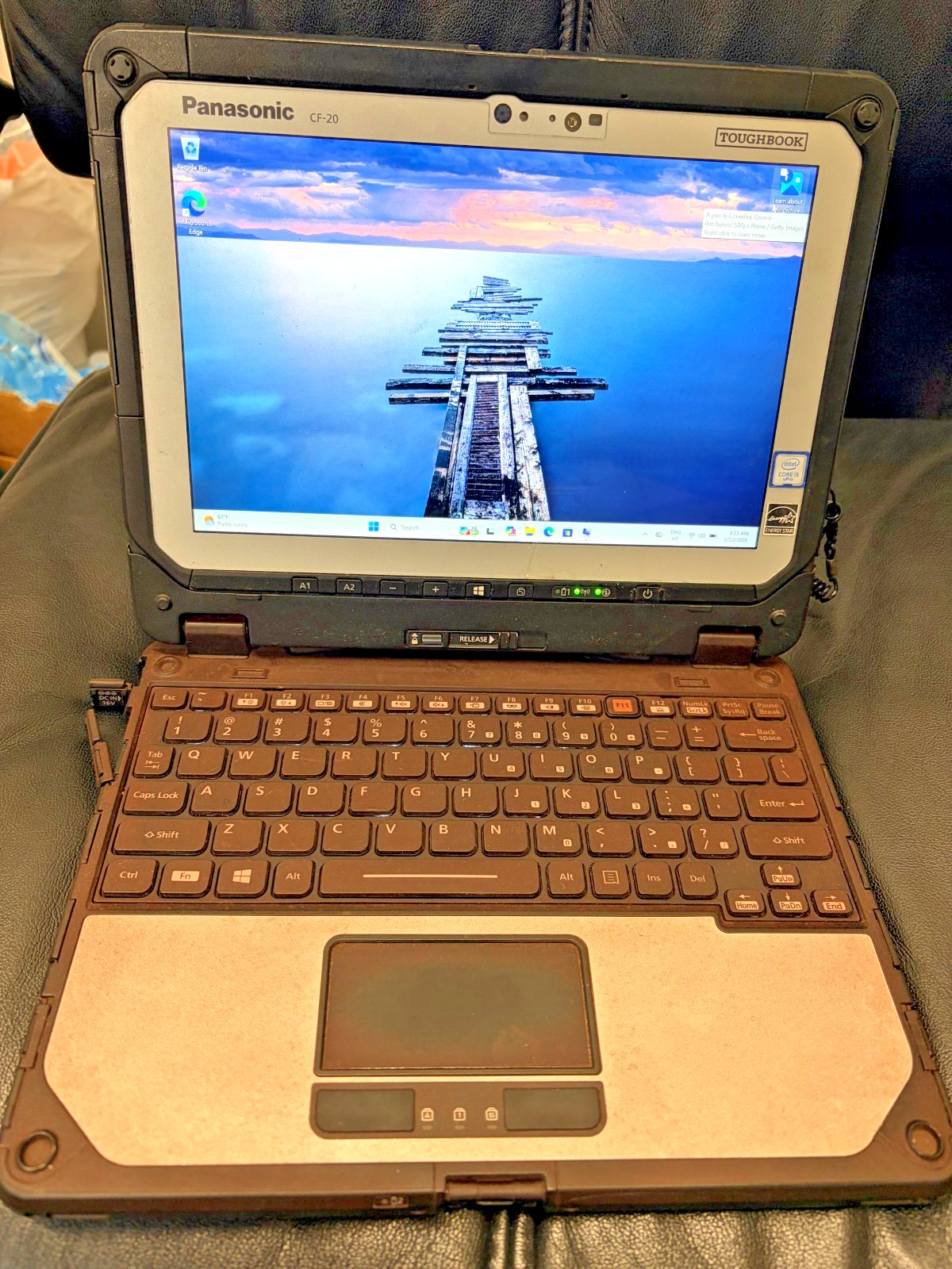 Panasonic Toughbook CF20 Core i5 7Y57 1.20GHz 8GB RAM 240GB SSD Win 11