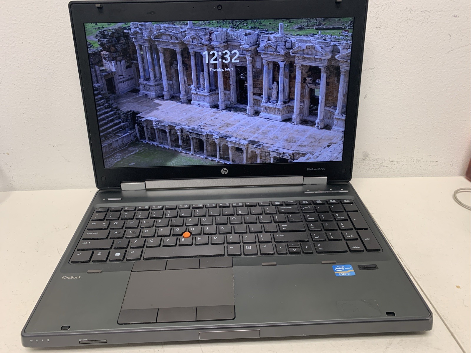 HP EliteBook 8570W I7-3630QM@2.40GHz 16GB RAM 256gb SSD Wind 11 Pro