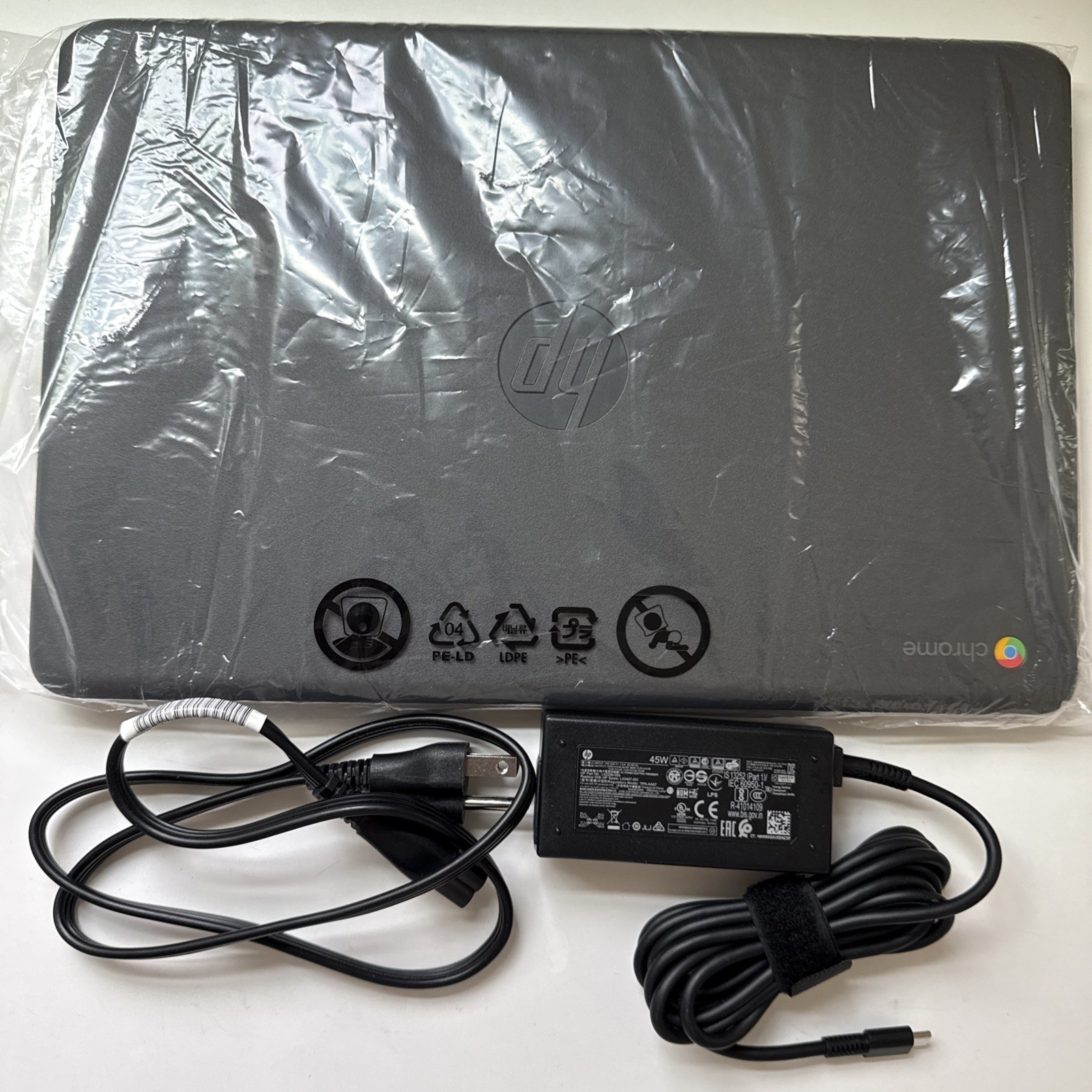 HP 14-ca023nr 14 inch (32GB, Intel Celeron, 1.10 GHz, 4GB) Chromebook – 4BS38UA