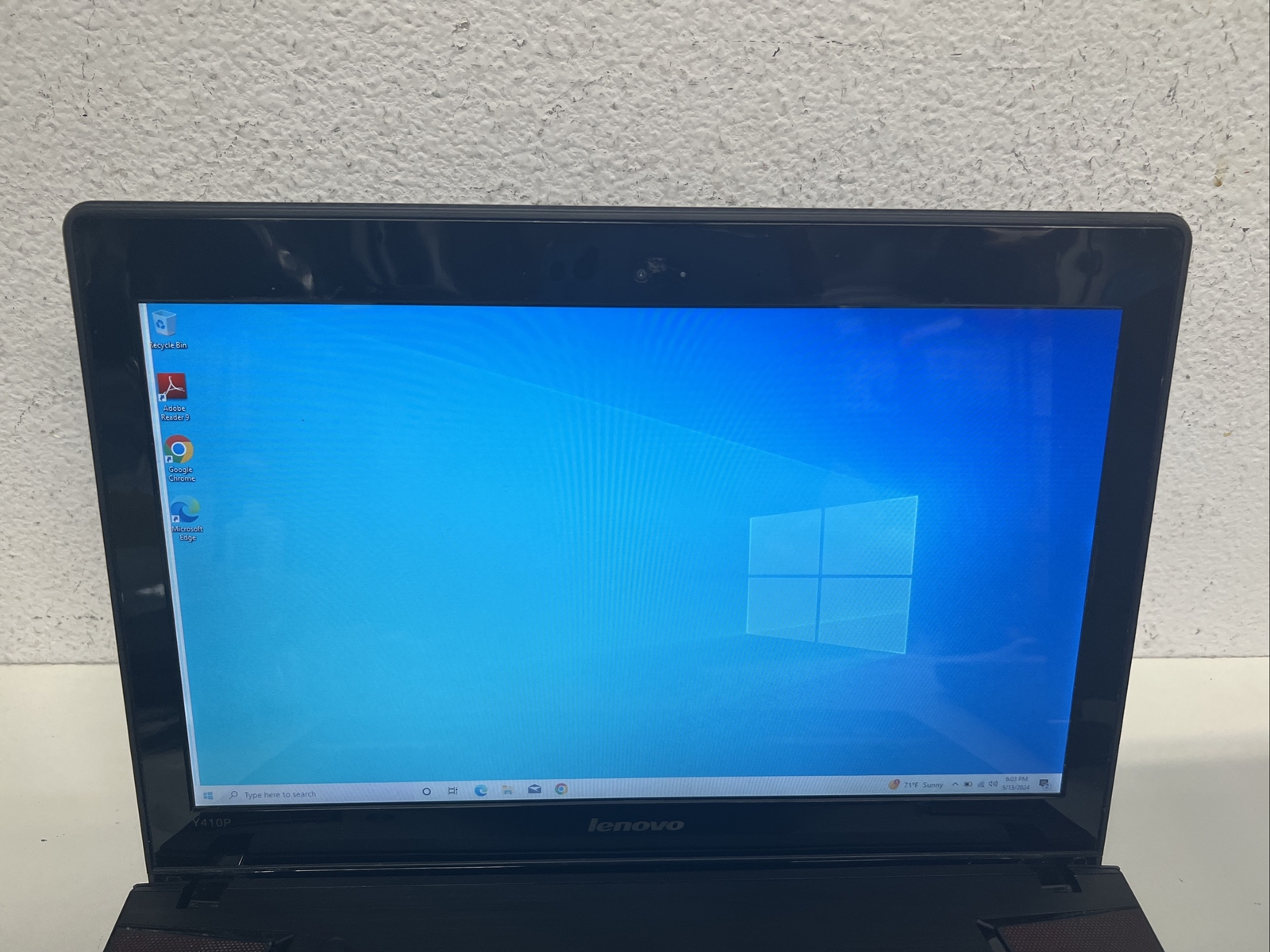 Lenovo 14 i7-4700MQ 2.4GHz 8GB 1TB HD Nvidia GT 755M W10 Gaming Laptop*FOR PART*