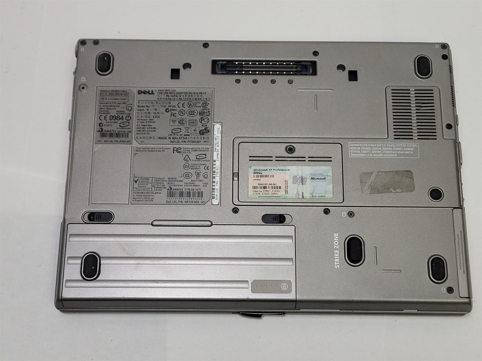 Dell Latitude D620, Intel Core 2 Duo , 1GB RAM , Windows 7 Enterprise ( locked)