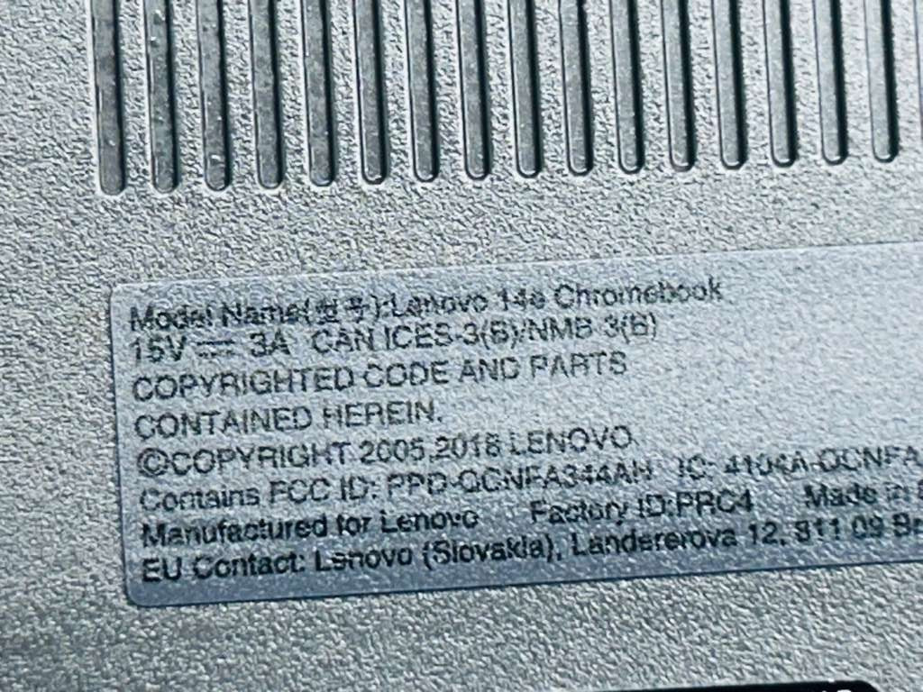 Lenovo 14e Chromebook AMD A4-9120C 4GB 32GB 14″ FHD Chrome OS – 824500