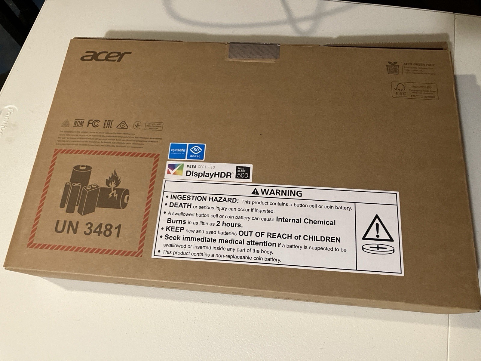 Acer Swift X 14 Laptop 14.5″ OLED RTX4060 16GB 1TB Intel Core Ultra 7 155H