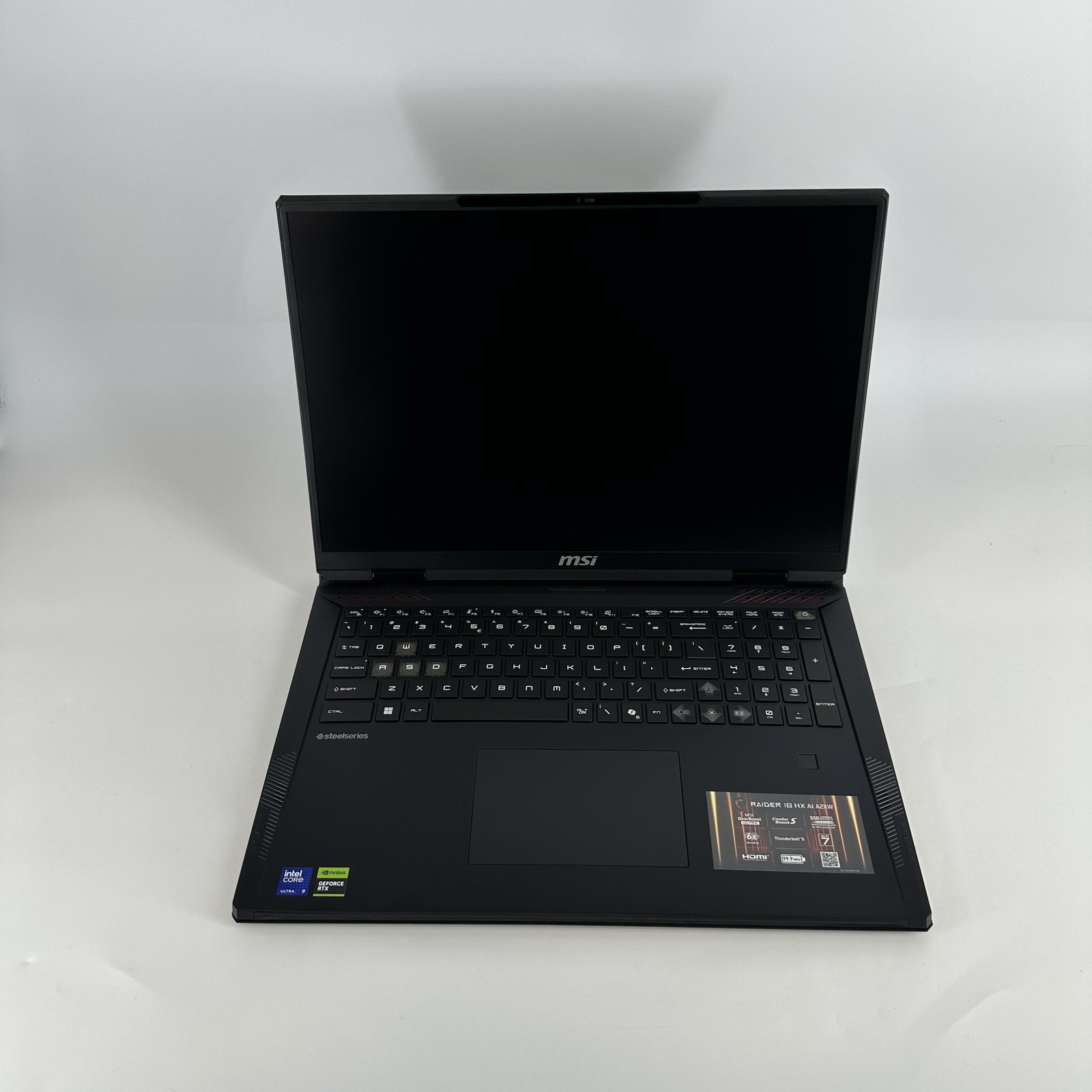 MSI Raider 18 HX AI 240Hz QHD+ 2.8 GHz Ultra 9 285HX 64GB 2TB SSD RTX 5080