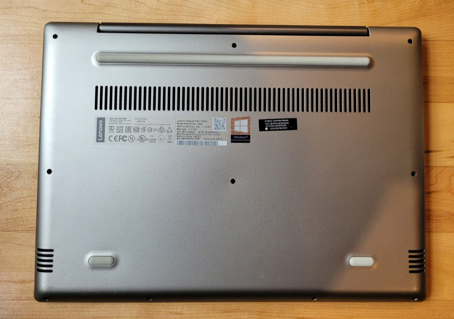 Lenovo Idea pad 320 S- 14 80 X 4 15.6″ 4GB RAM 256GB