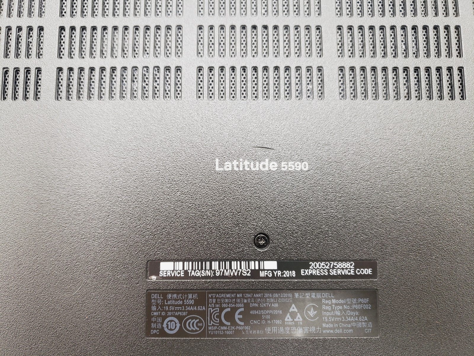 Dell Latitude 5590 Laptop i5-8350U 16GB RAM 256GB SSD 15.6″ Win 11 Pro laptop PC