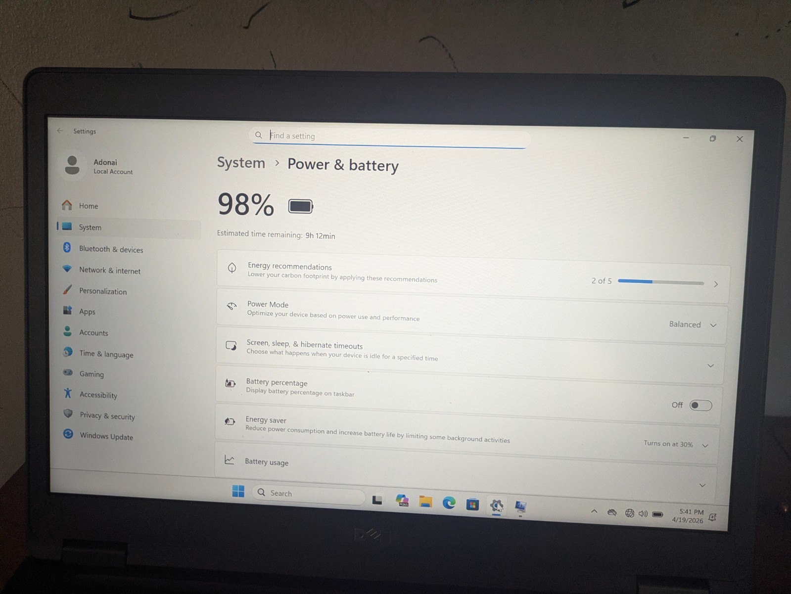 Dell Latitude 5480 14inch(256GB,Intel Core i5-6300U 2.4GHz,16GB RAM)Laptop-Black