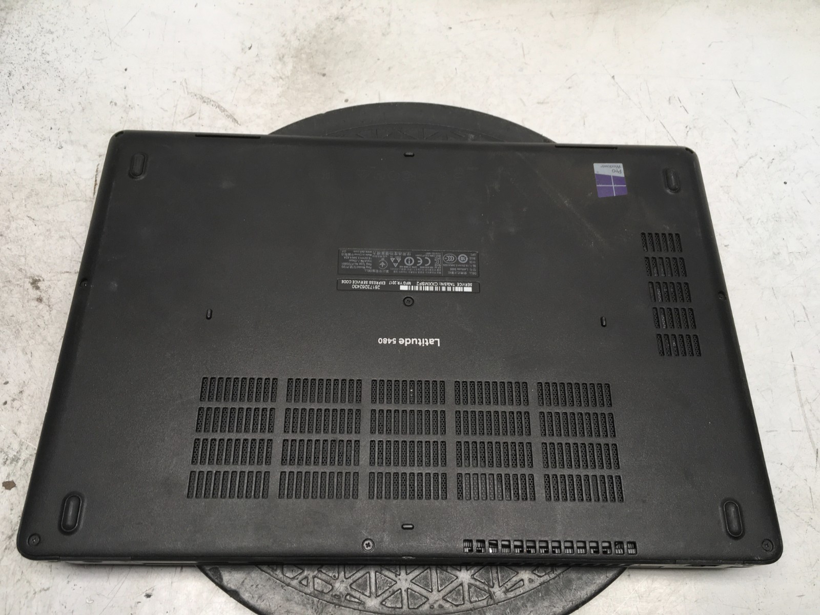 Dell Latitude 5480 Intel i7-7820HQ 2.9GHz 4 GB NO HDD