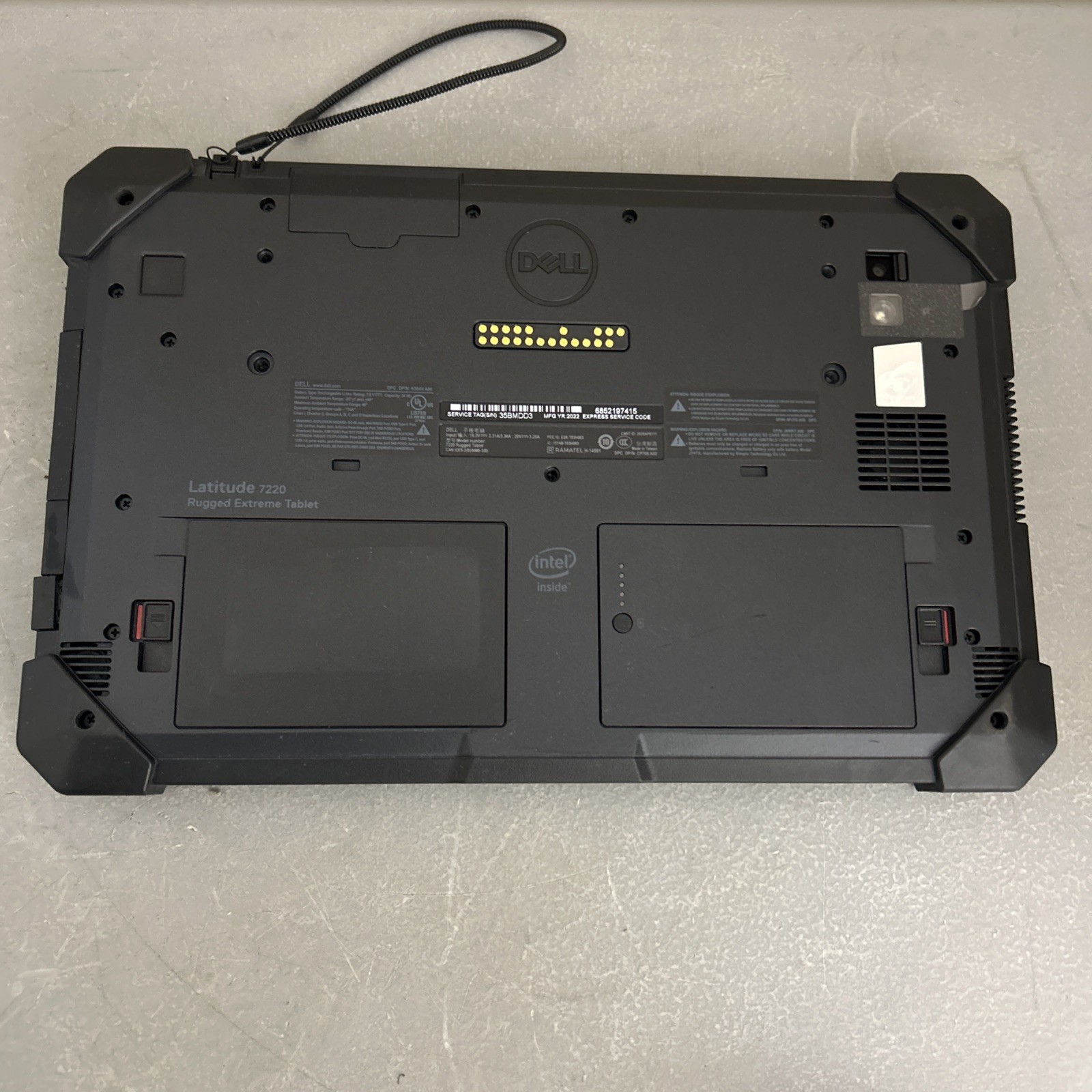 DELL Latitude 7220 Rugged Extreme Tablet Window 11