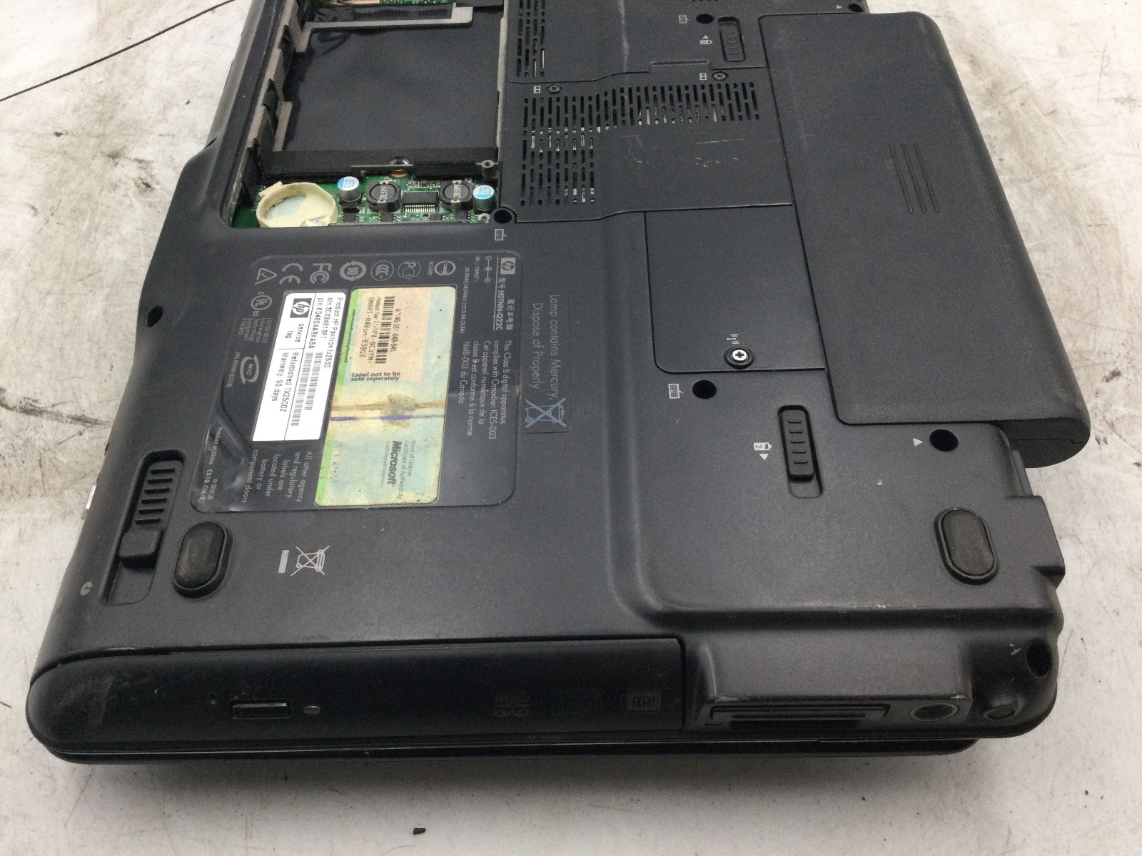 HP PAVILION TX2500 – FOR PARTS – AMD TURION X2 – 4GB RAM – READ DESCRIPTION – BB