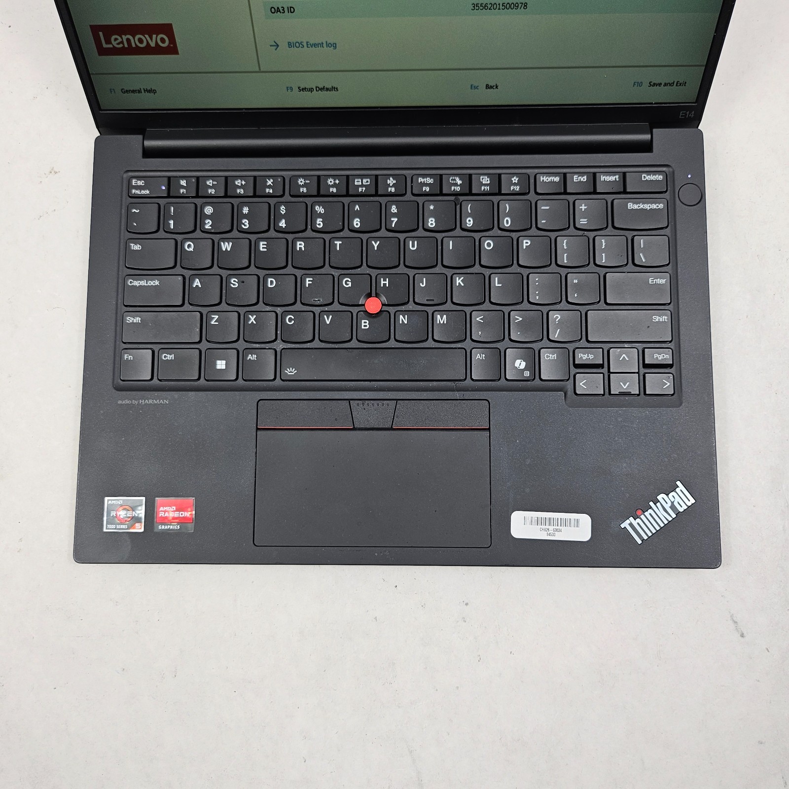 Lenovo ThinkPad E14 Gen 6 14″ Ryzen 5 7535U (6-Core) 16GB DDR5 No SSD