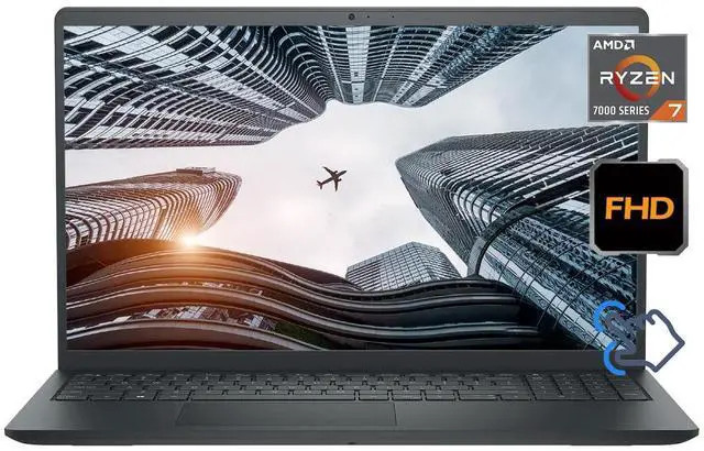 Dell Inspiron 15.6 in Full Touch Business Ryzen 7 7730U Radeon 32GB RAM 1TB SSD
