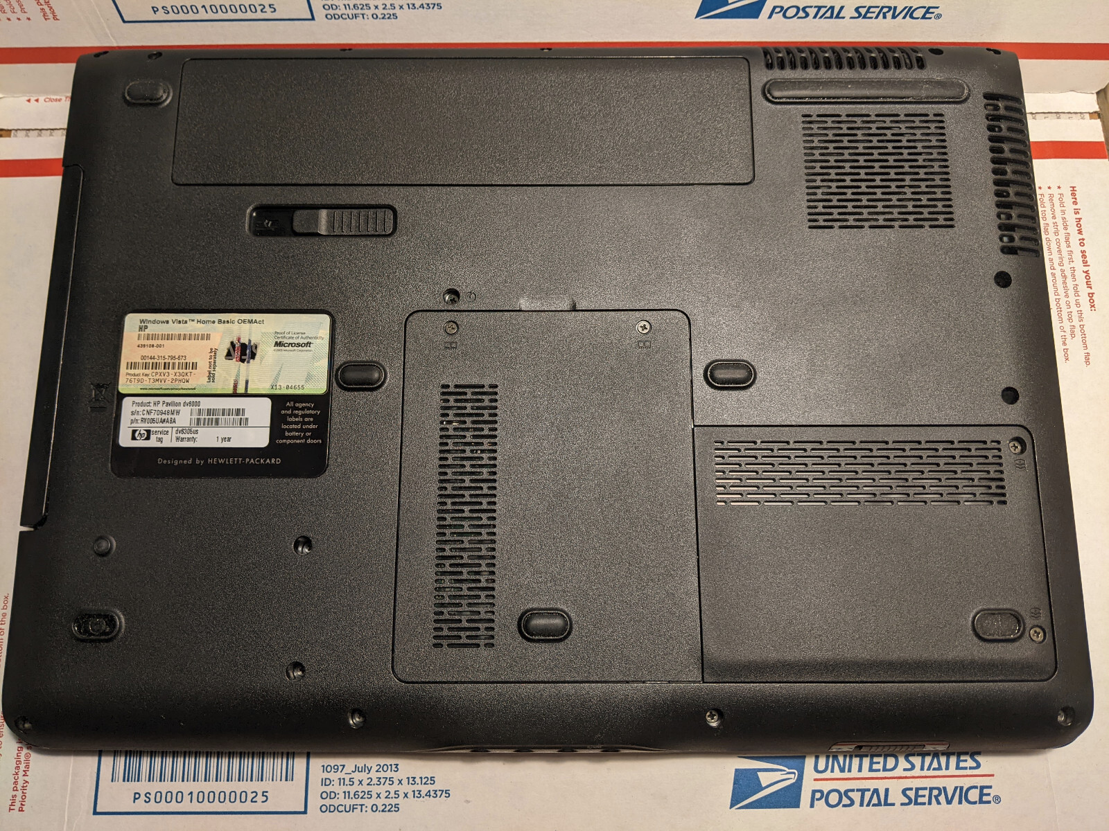 HP Pavilion 15.4 Dv6000 (Dv6305us) Laptop (AMD Turion 64 X2 TL-50 1.6Ghz)