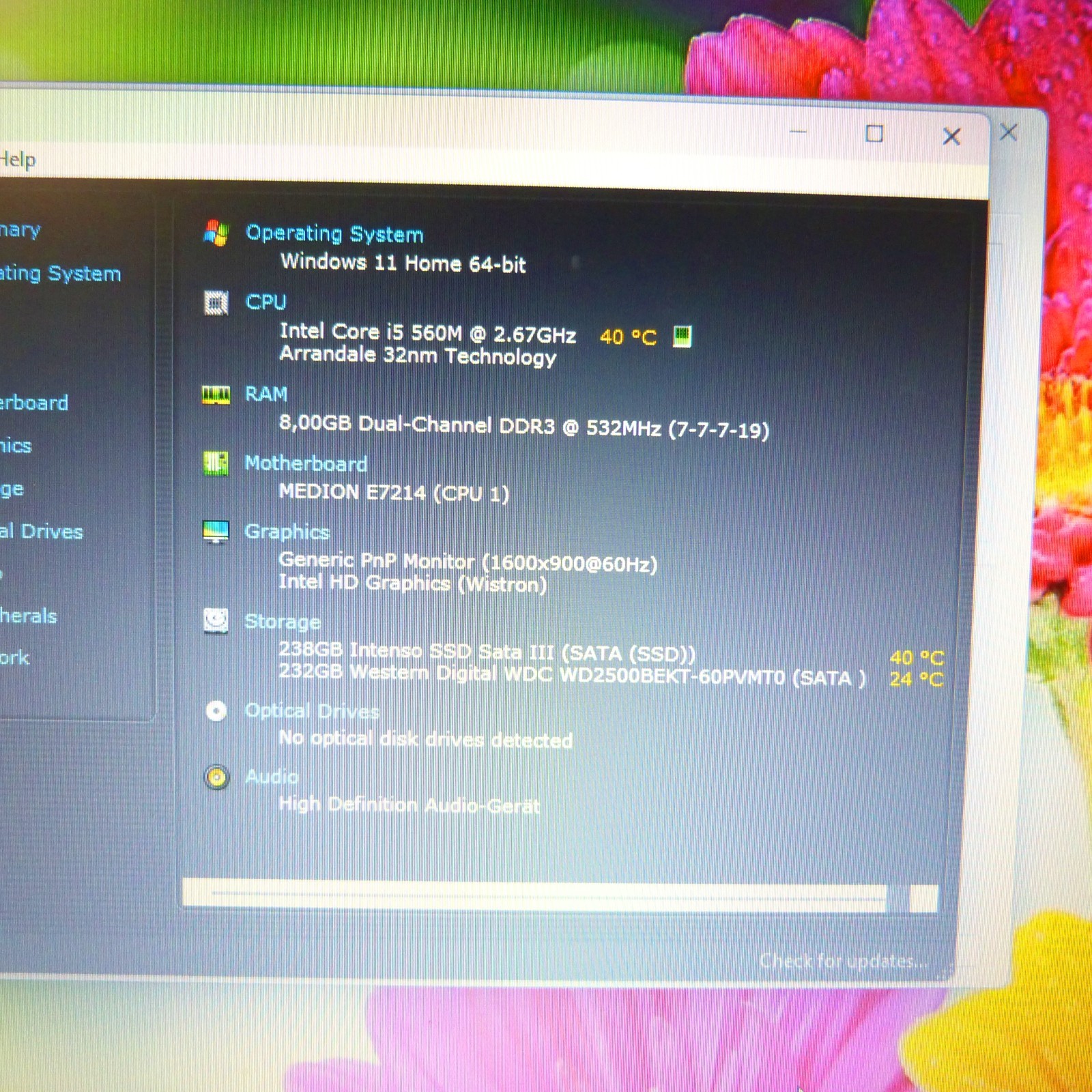 Medion E7214 17″ HDPLUS l DOLBY SOUND l HDD SSD Windows 11 l HDMI XXL SET