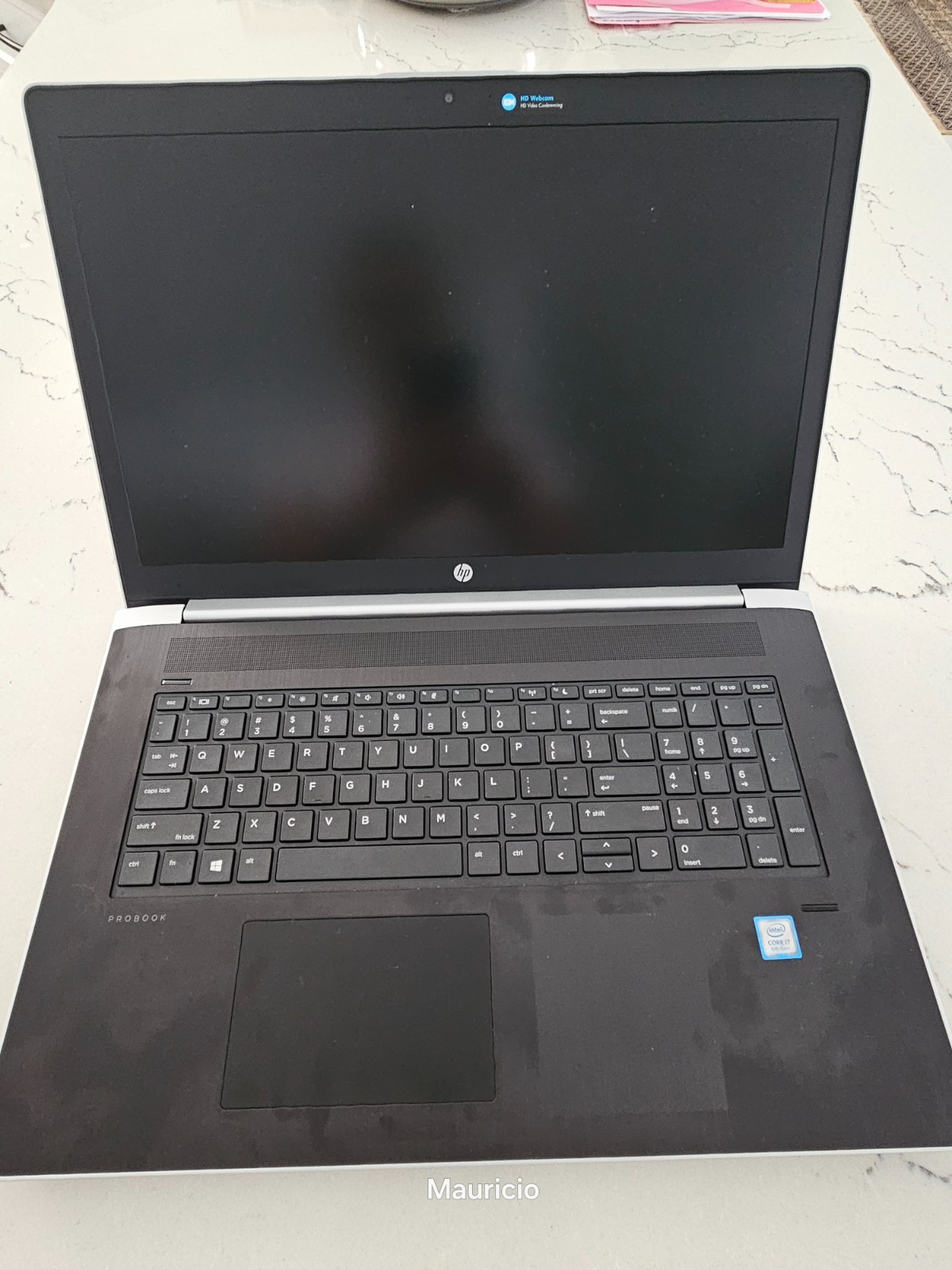HP Probook 470 G5.Intel i7 8550U. Resolution 1920×1080. Wind.11 Pro