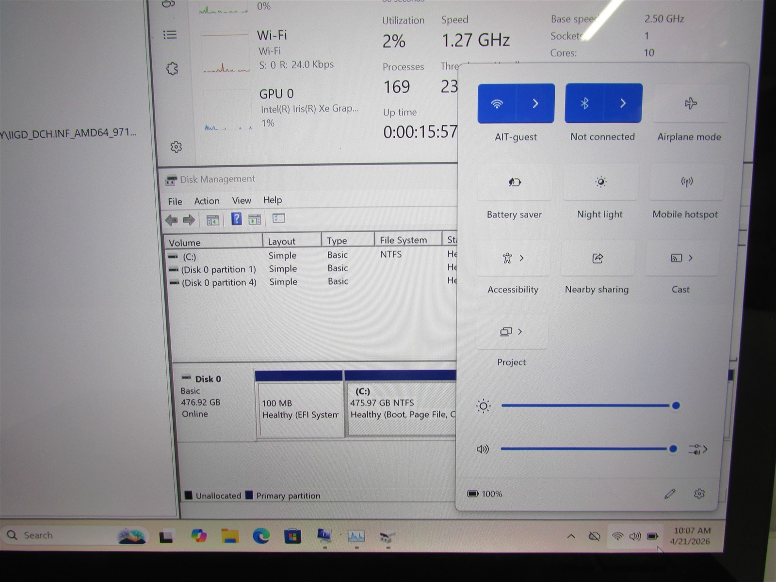 Microsoft Surface Laptop 5 1951 i5-1245U 2.5GHz 16GB RAM 512GB 13.5″ Win 11 Pro