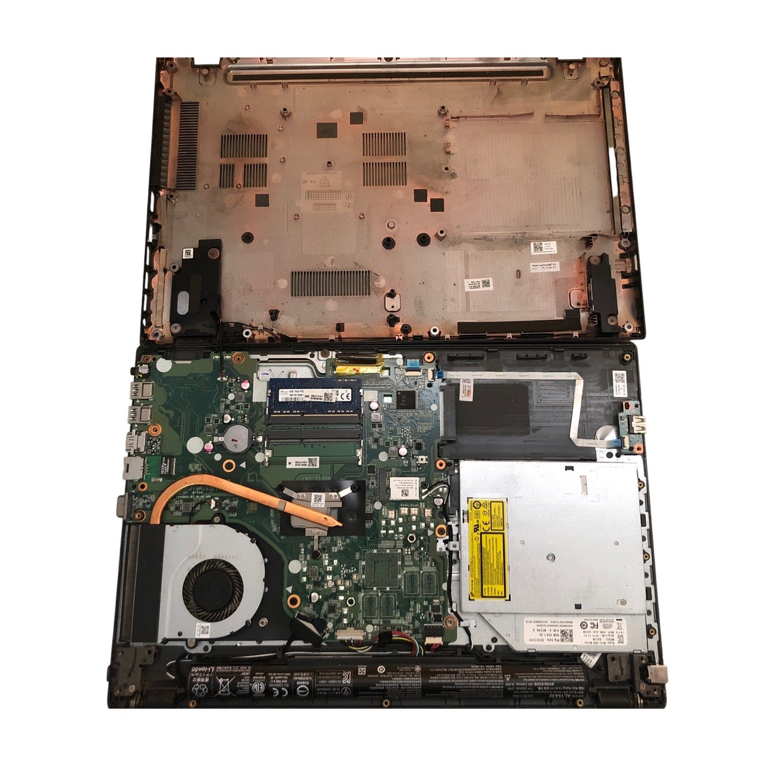 Acer Aspire E 15 E5-573-39K5 Laptop Intel Powers On No Hard Drive Parts Repair