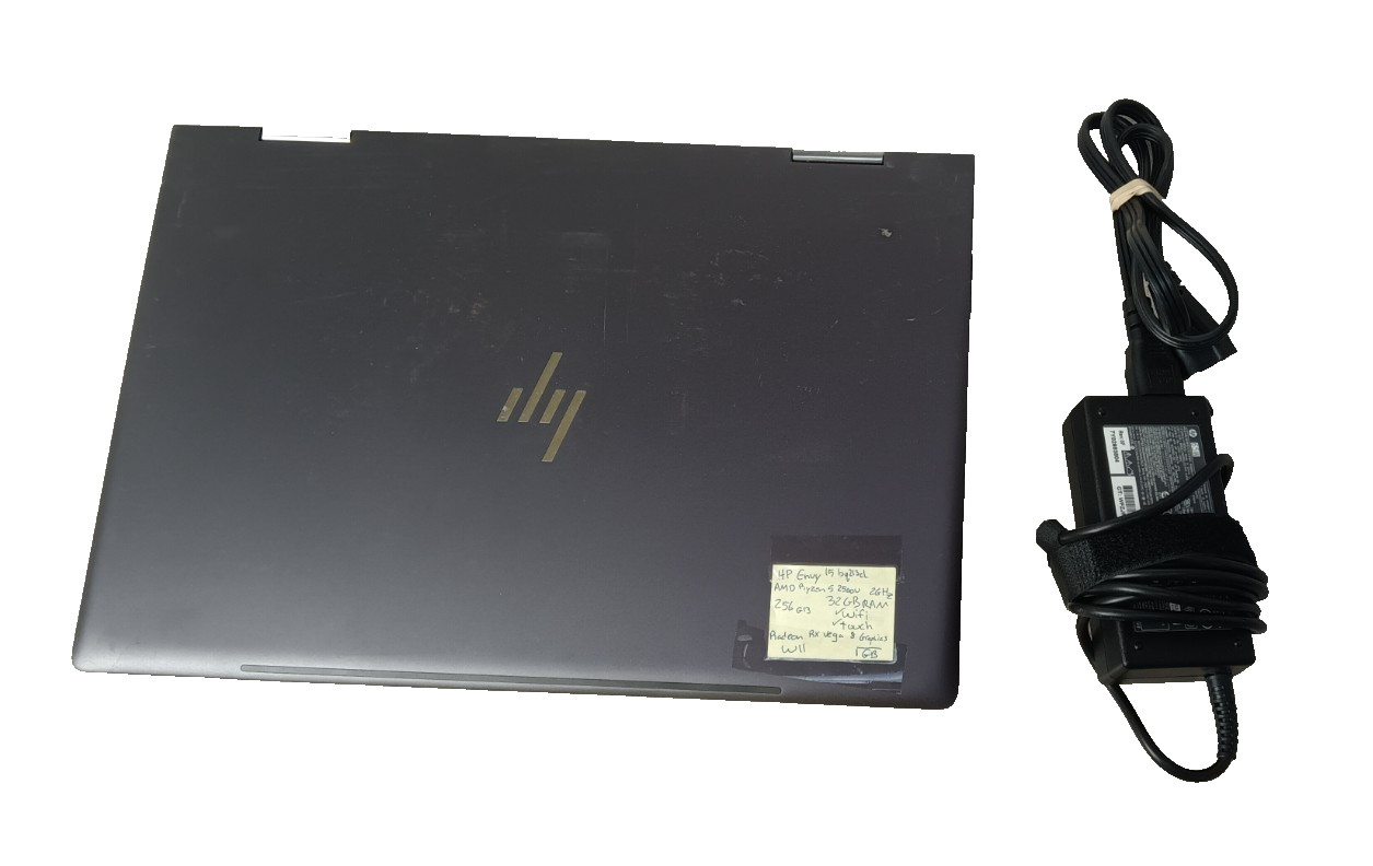 HP Envy x360 convertible 15bq213cl AMD Ryzen 5 2500U 32GB 256GB NVME win11 Touch