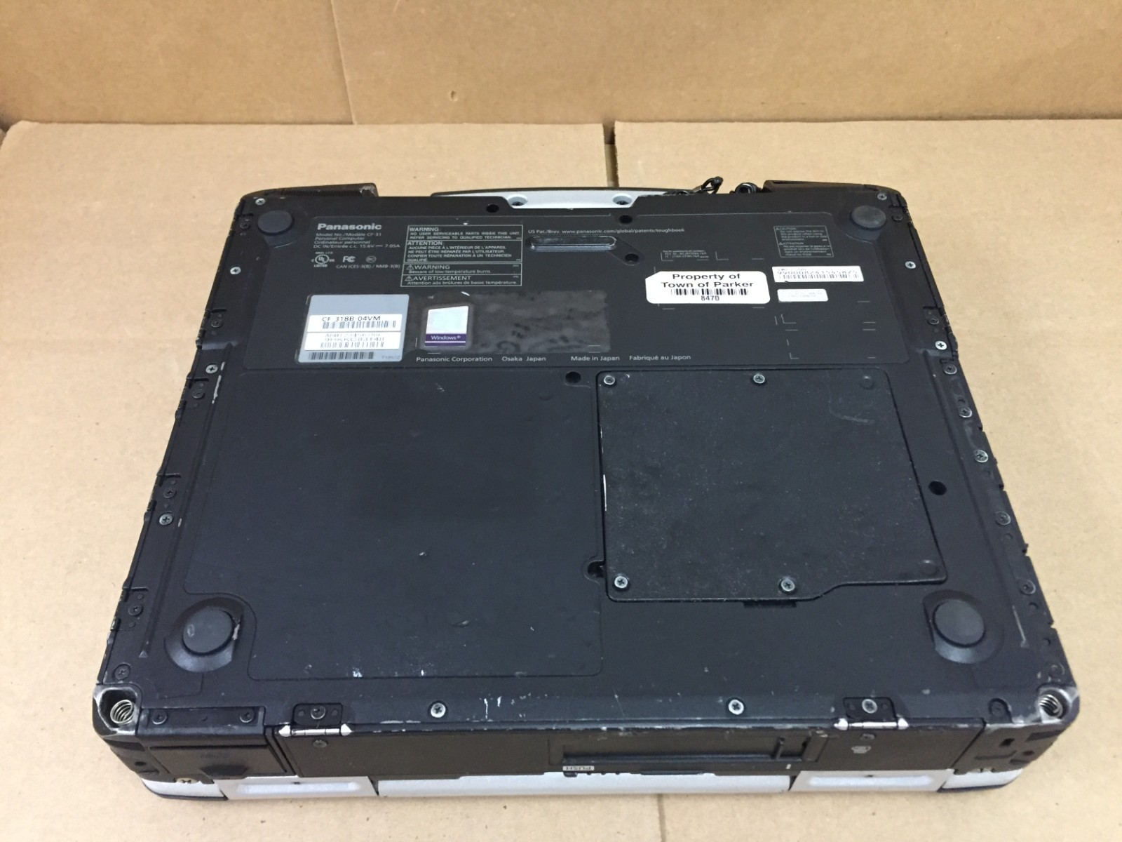 Panasonic Toughbook CF31 MK6 Touchscreen i5-7300U 16GB DDR4 DVDRW 256GB SSD w/AC