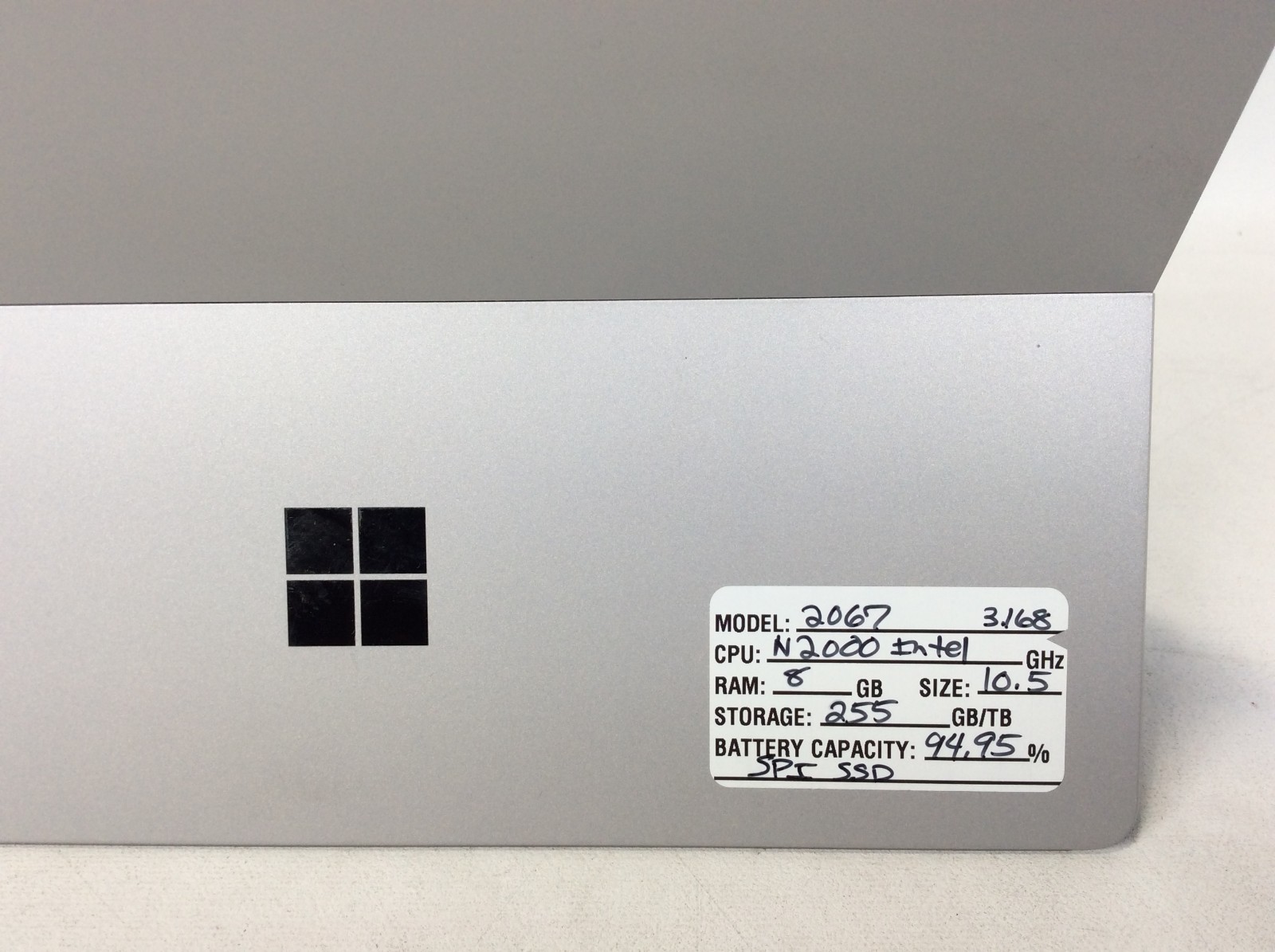 Microsoft Surface Go 4 2067 Tablet Intel N200 8GB RAM 255GB Touch Batt Cap 85%+^