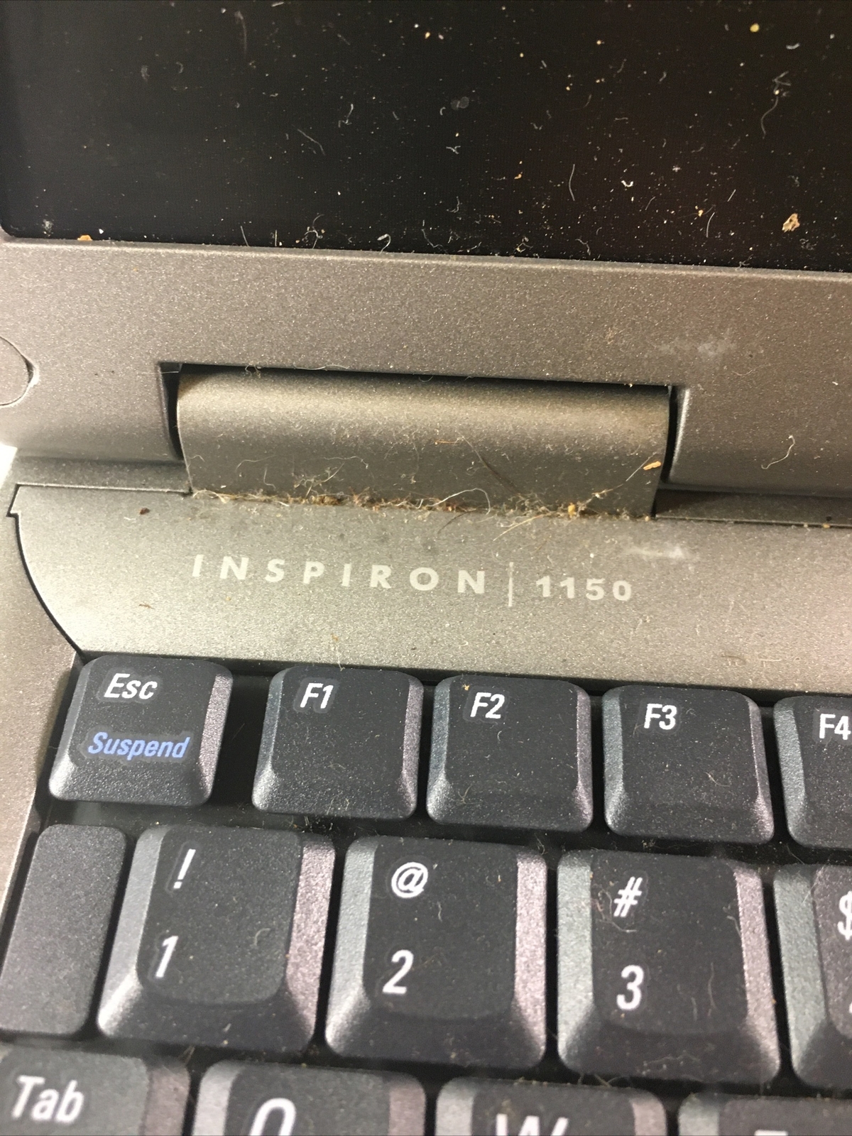 Dell Laptop Inspiron 1150 No power cord to test for parts/ repair untested