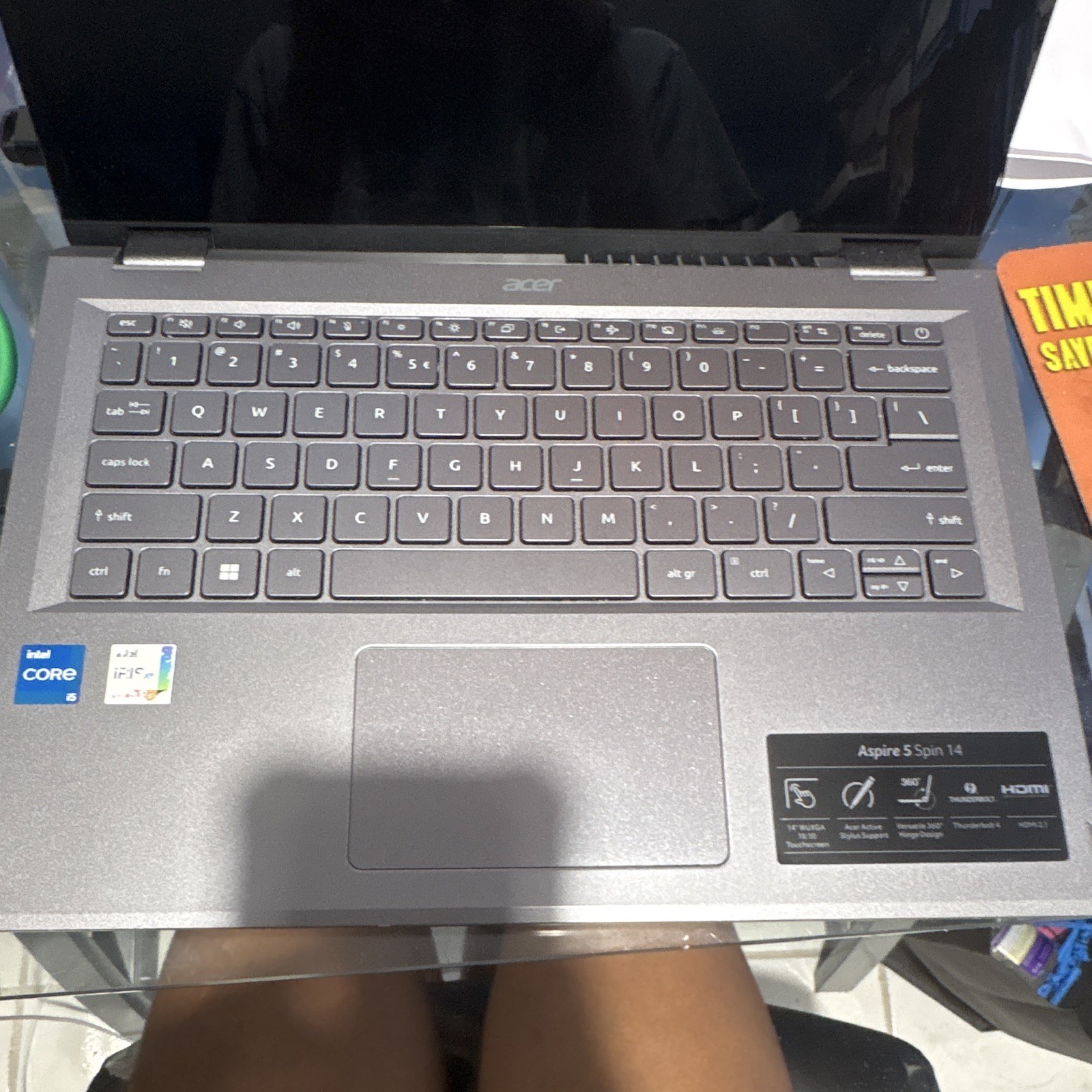 Acer Aspire 5 Spin 14 14in Touch i5-1335U 16GB 512GB SSD Win11 Gray