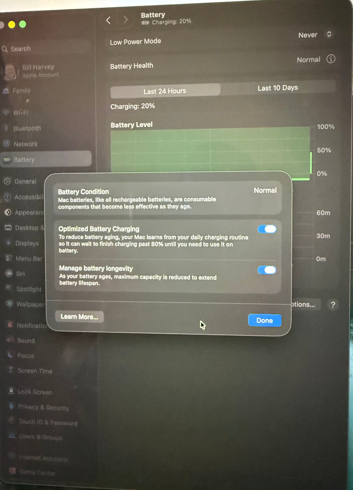 Apple MacBook Pro 2019 16″ Core i9 2.4 Ghz – 32GB – 2TB SSD Mac OS Tahoe 26.1