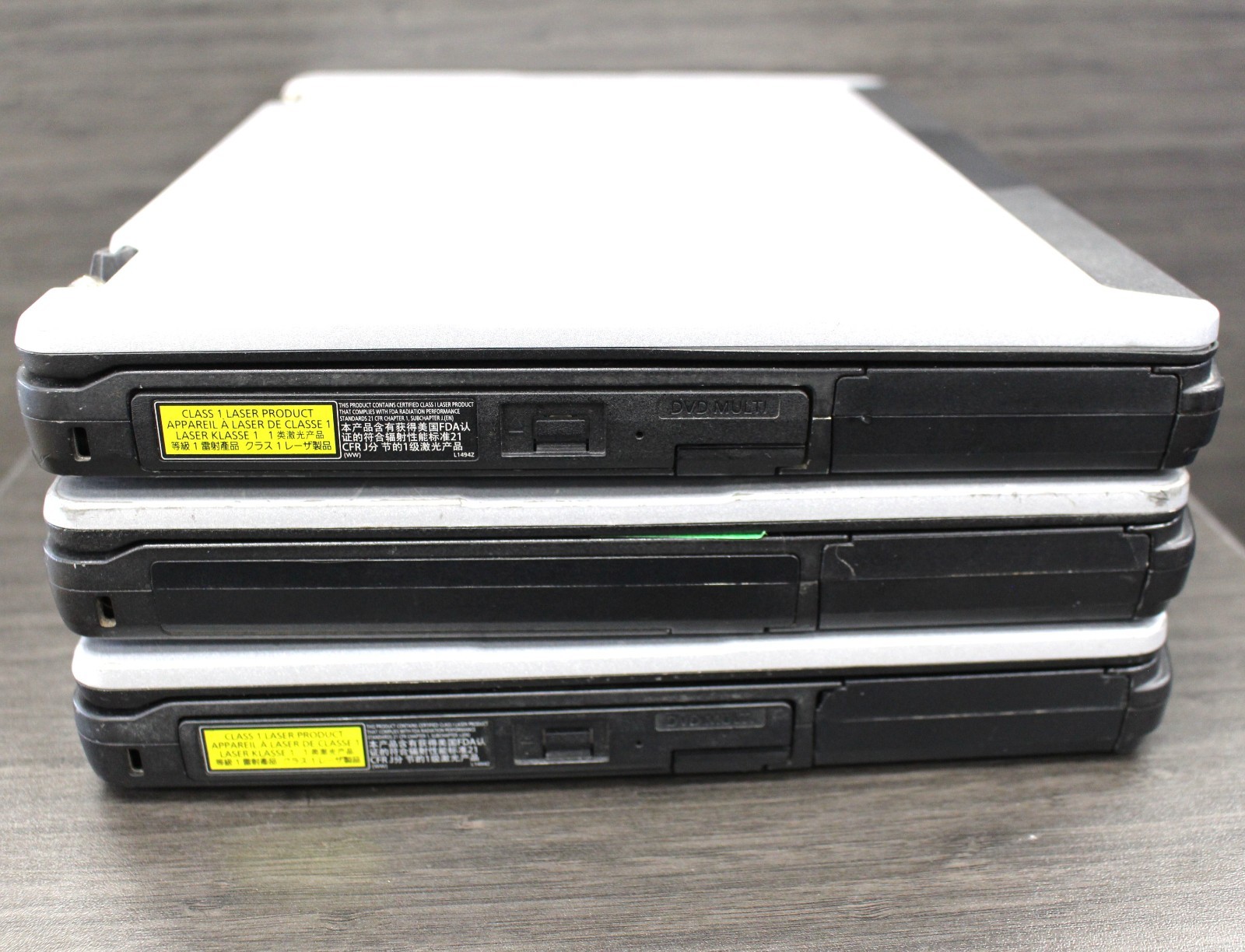 Lot of 3 Panasonic Toughbook FZ-55 14″, i7-8665U 4GB, NO SSD, Functional