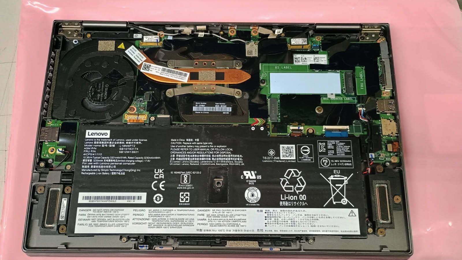 Lenovo ThinkPad X1 Yoga 5th Gen 20UB i7 AS-IS for Parts & Non-Functional