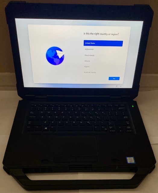 Dell Latitude 5420 Rugged 14″ i7-8650U 16GB RAM 512GB SSD Radeon RX-540