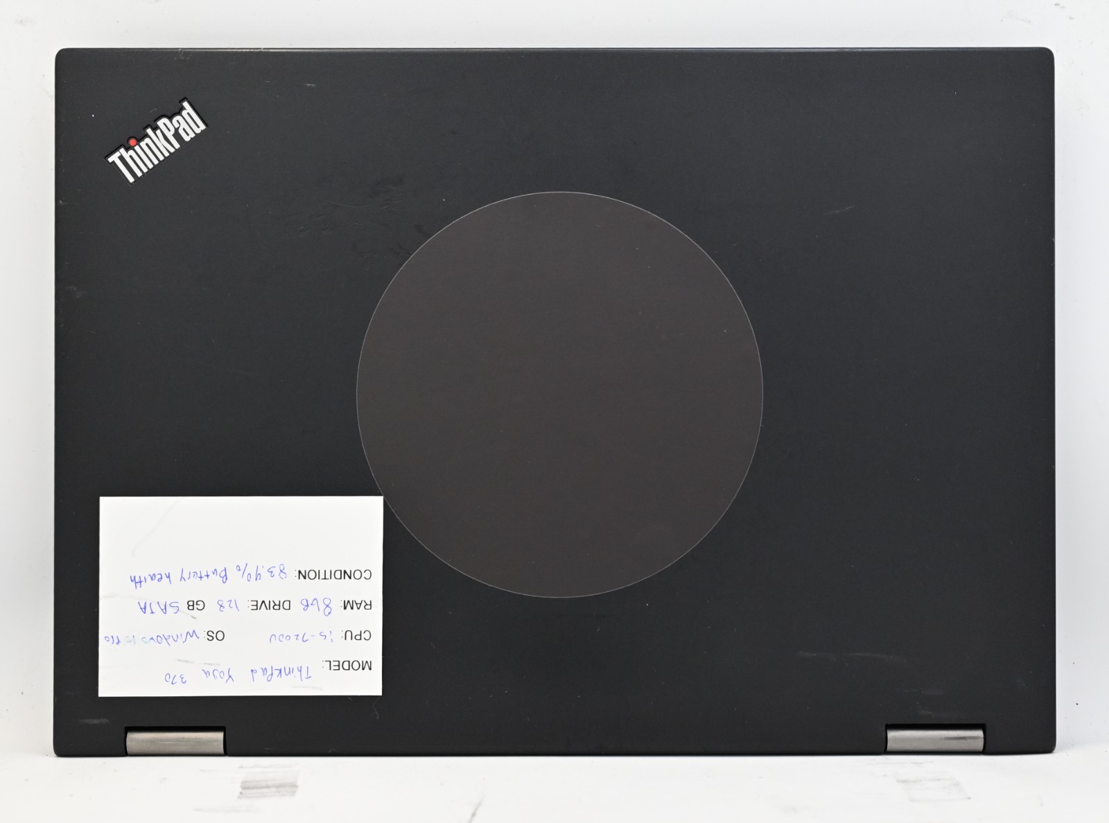 Lenovo Thinkpad Yoga 370 (2-in-1) i5-7200u 2.5GHz 8GB RAM 128GB SSD Windows 10 P