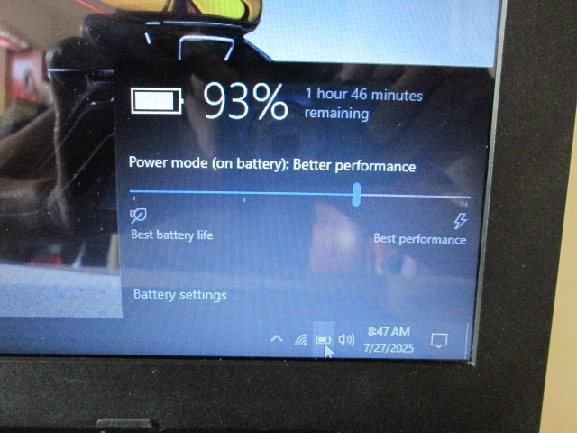 Pick up, No Ship-HP 15-afl30nr 15.6″, 128GB Slim Laptop Windows 10 ( Good Work )