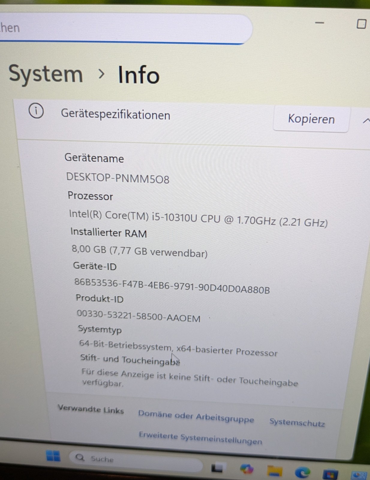 DELL Latitude 3410 Intel® Core™ i5-10310U (14″) Full HD 8GB 256GB Laptop