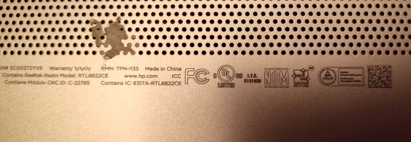 Hp Laptop model dk1013od Works Cracked Screen